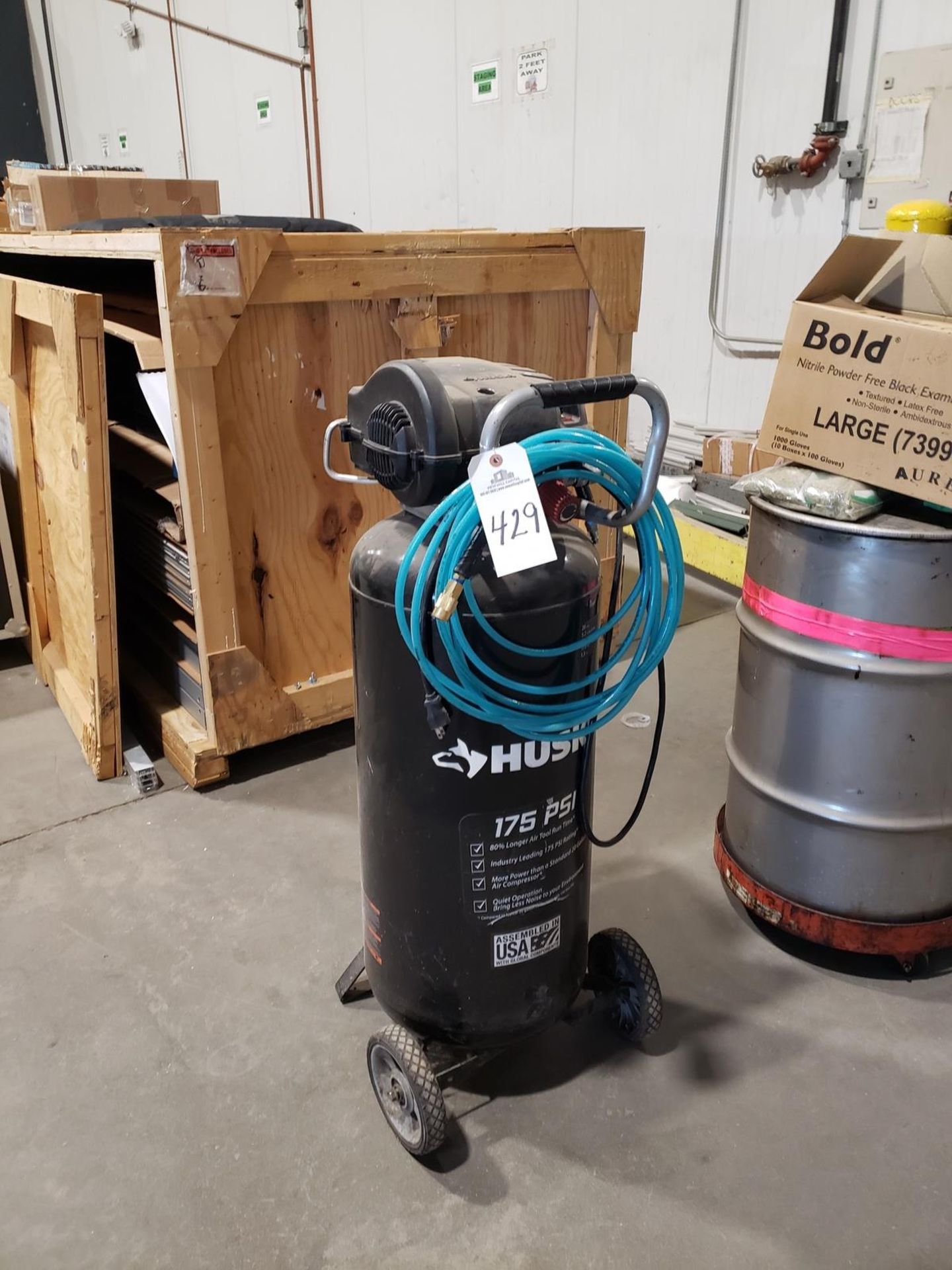 Husky Air Compressor, | Rig Fee $50