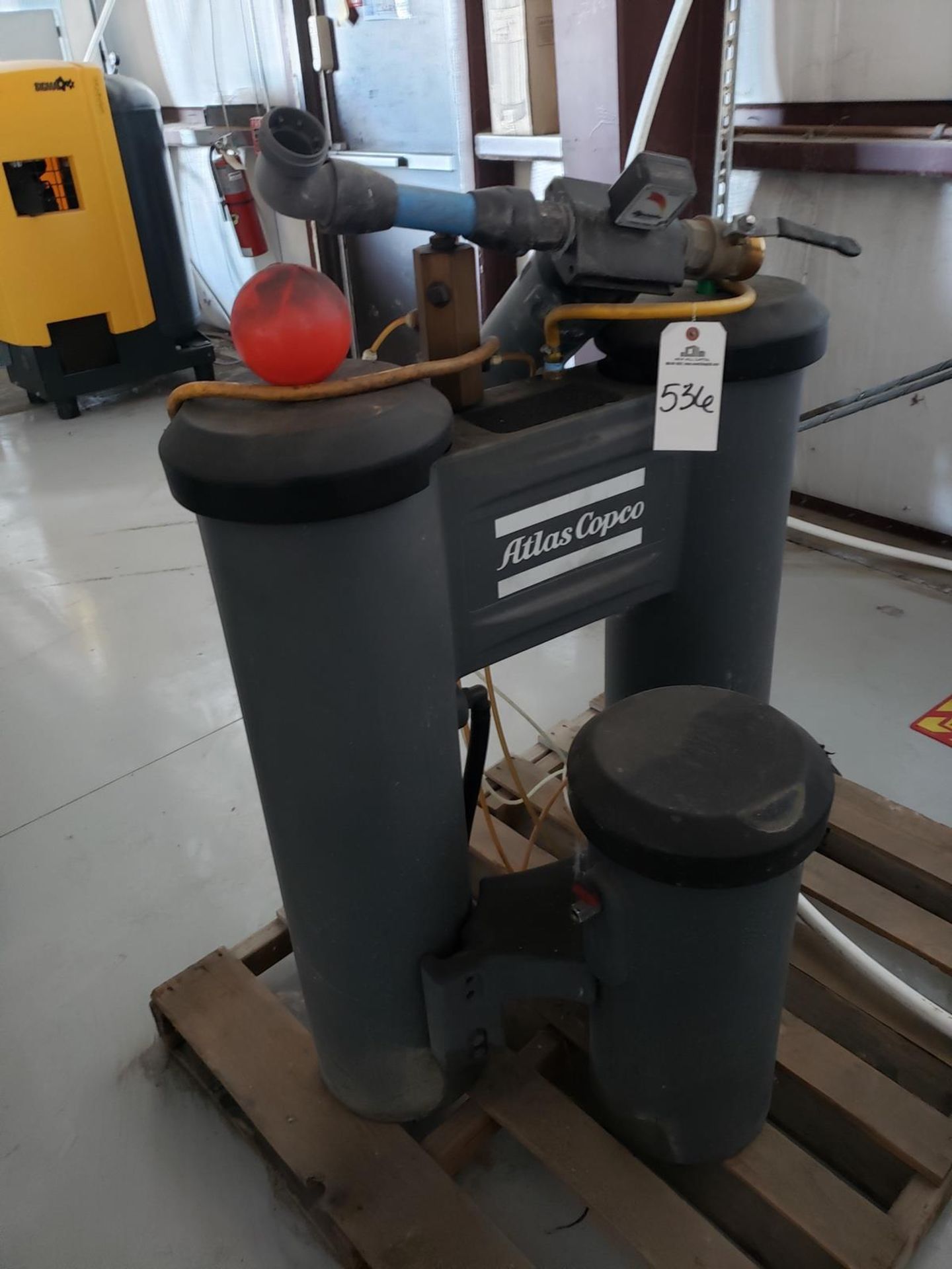 Atlas Copco Oil Condensate Seperator, M# OSC DIBT355, S/N SIR0023223 | Rig Fee $35