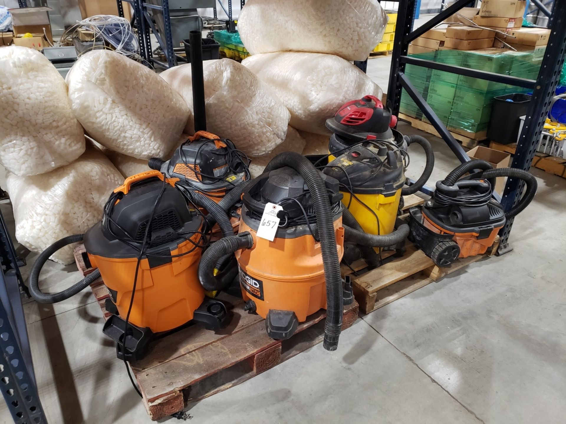 Lot of (7) Assorted Shop Vacuums | Rig Fee $75
