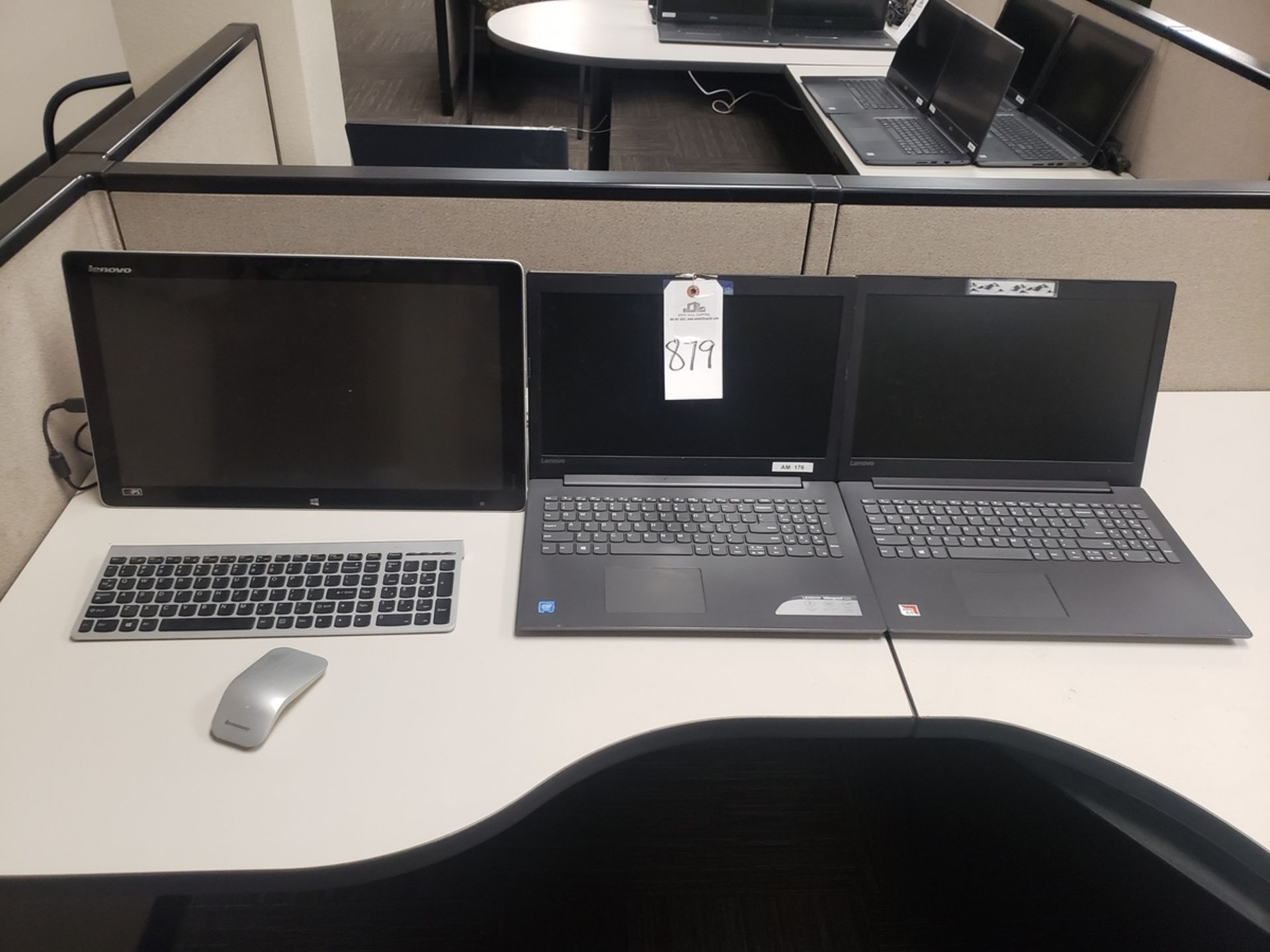 Lot of (3) Lenovo Computers | Rig Fee $50