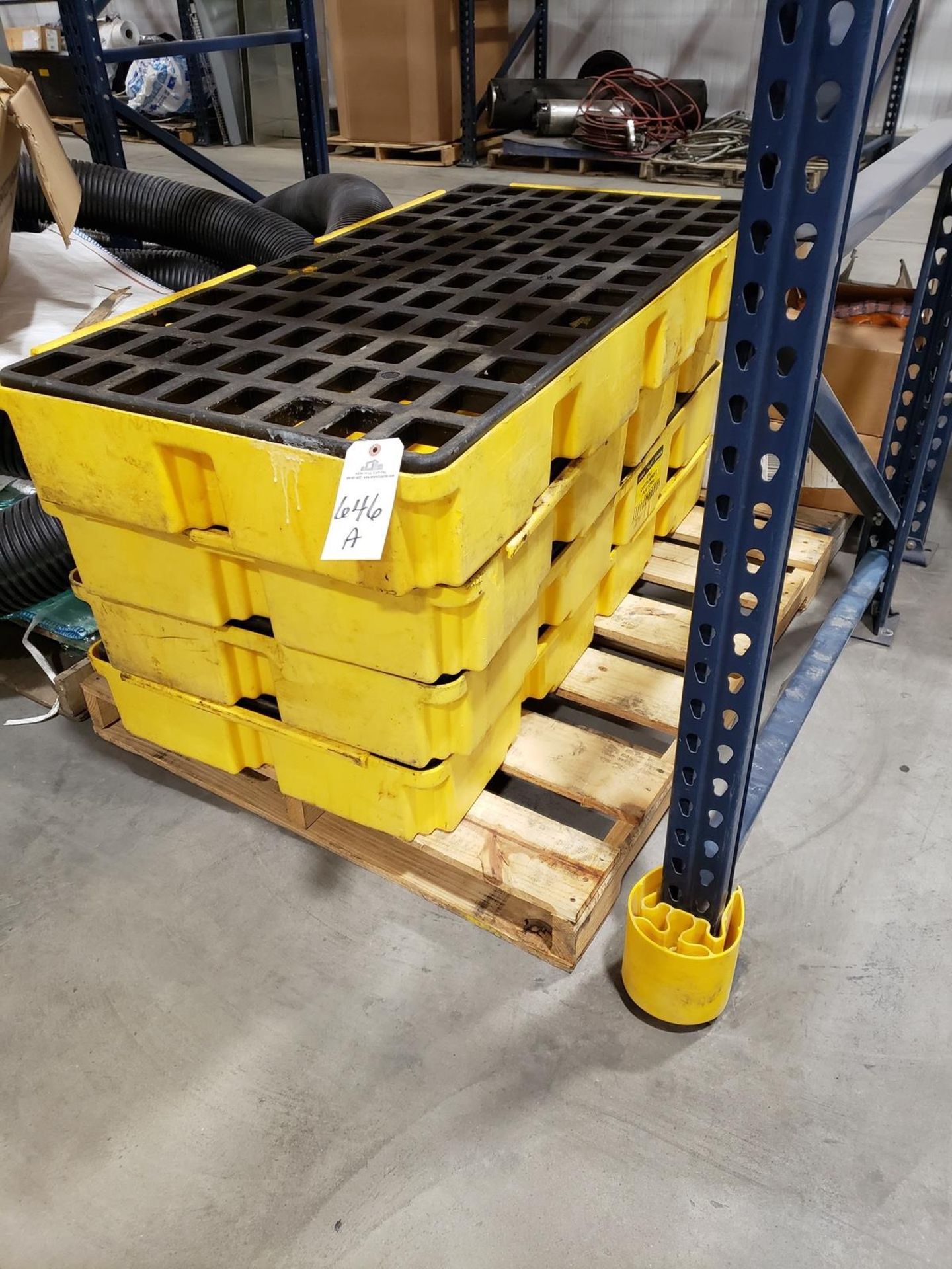 Lot of Spill Containment Pallets | Rig Fee $35