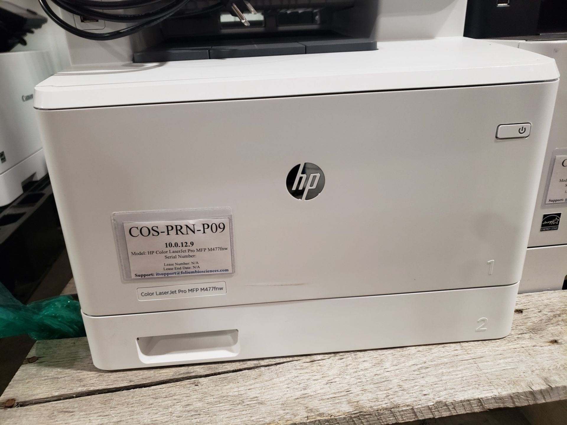 Lot of (4) Office Printers, (3) Canon Color ImageClass (1) Hp Color LaserJet Pro | Rig Fee $40 - Image 3 of 3