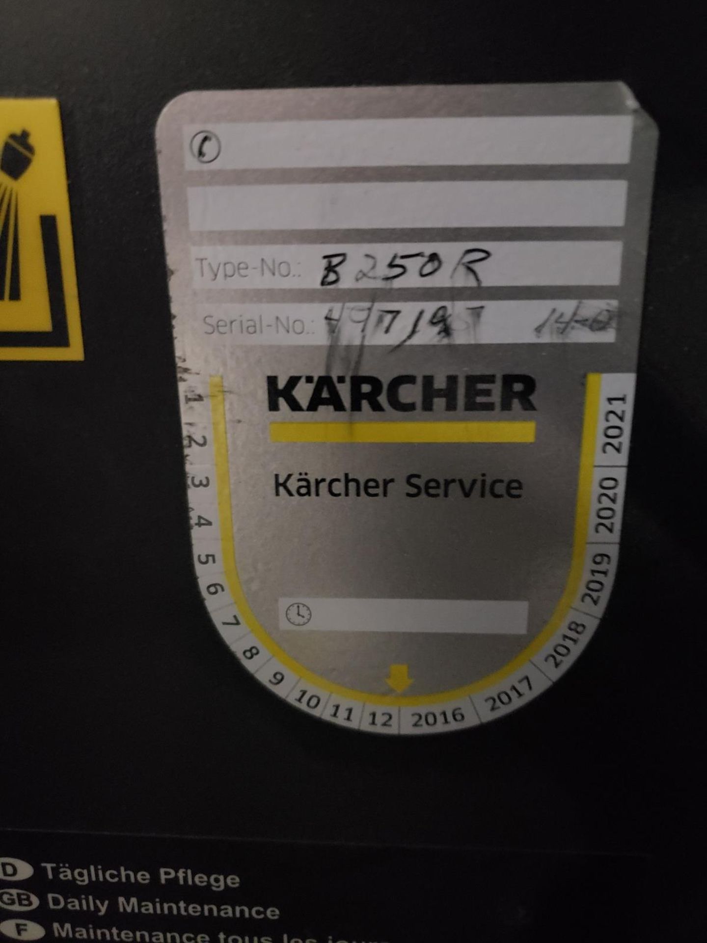 Karcher Floor Scrubber, M# B250R W/Battery Charger | Rig Fee $75 - Image 2 of 3