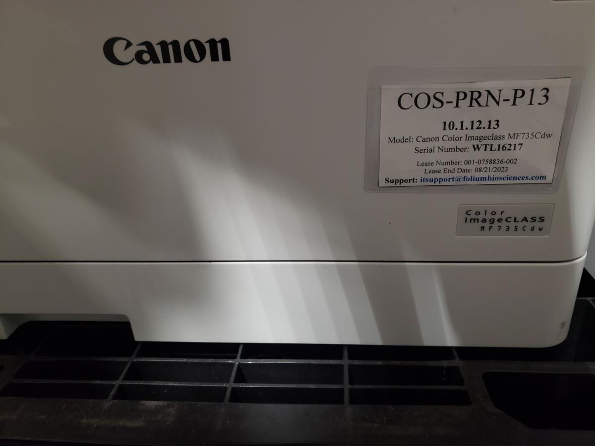 Lot of (4) Canon Color ImageClass Office Printers | Rig Fee $40 - Image 2 of 2