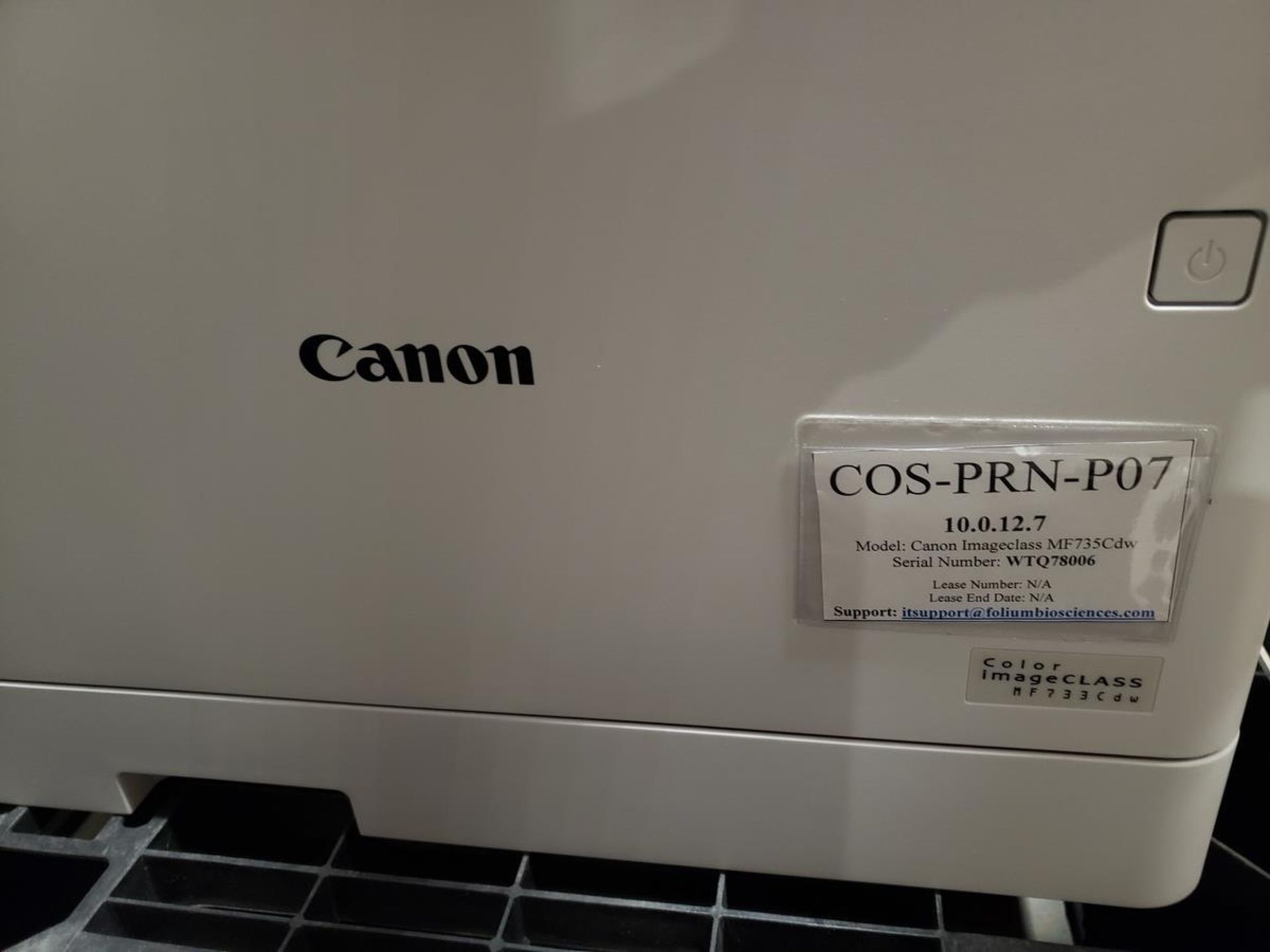 Lot of (4) Canon Color ImageClass Office Printers | Rig Fee $40 - Image 2 of 2