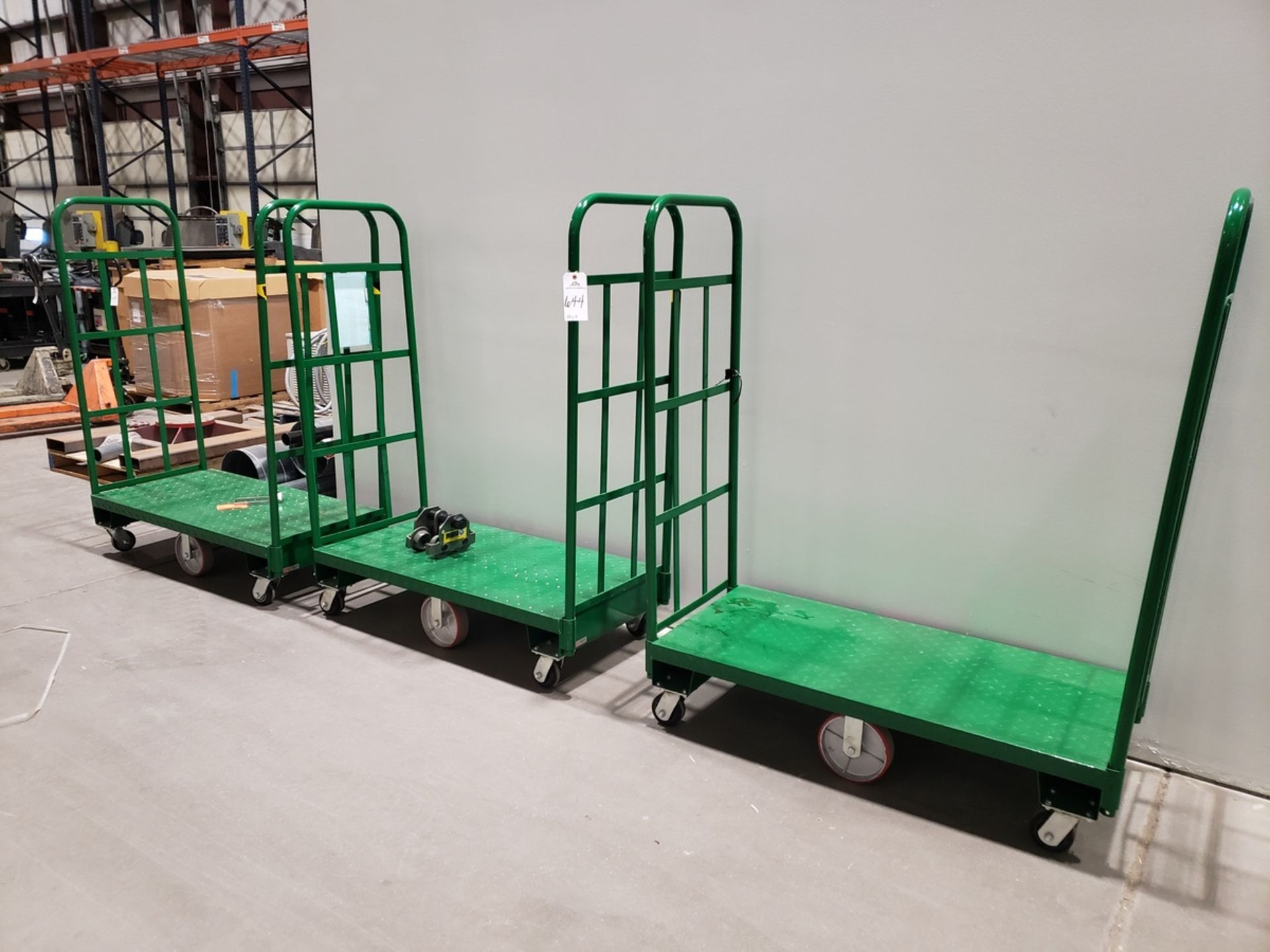 Lot of (3) Material Carts | Rig Fee $65