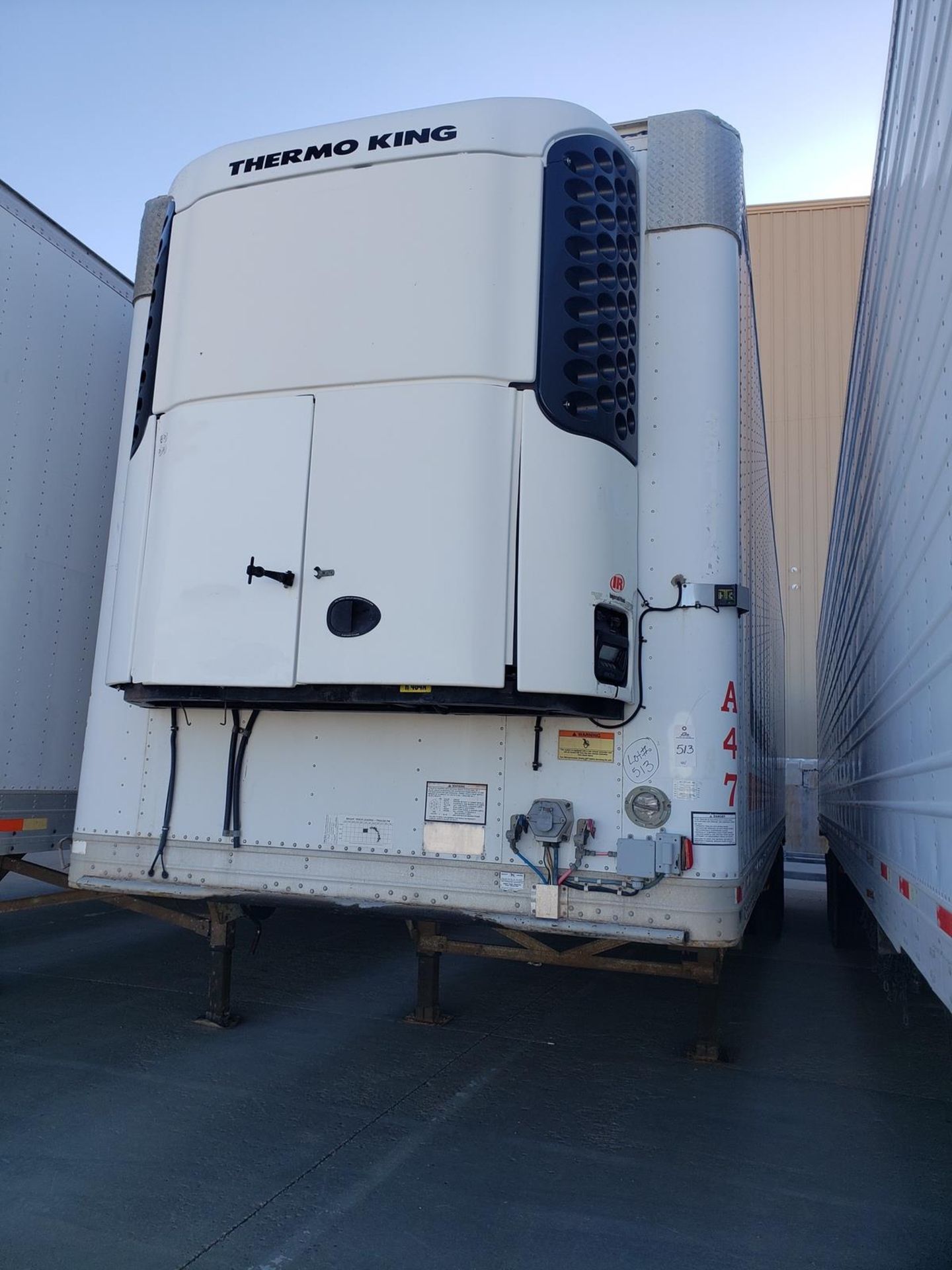 Great Dane Limited, 2008, 40' Refrigerated Van Trailer, Roll-Up Rear Door, M# 7011T | Rig Fee $100