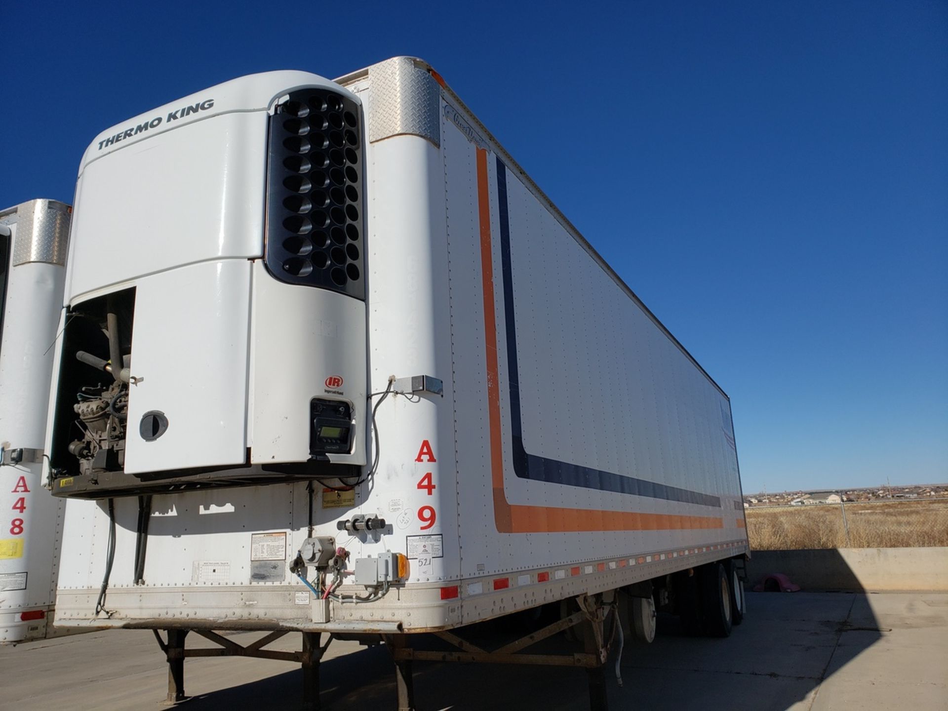 Great Dane Limited, 2008, 40' Refrigerated Van Trailer, Roll-Up Rear Door, M# 7011T | Rig Fee $100