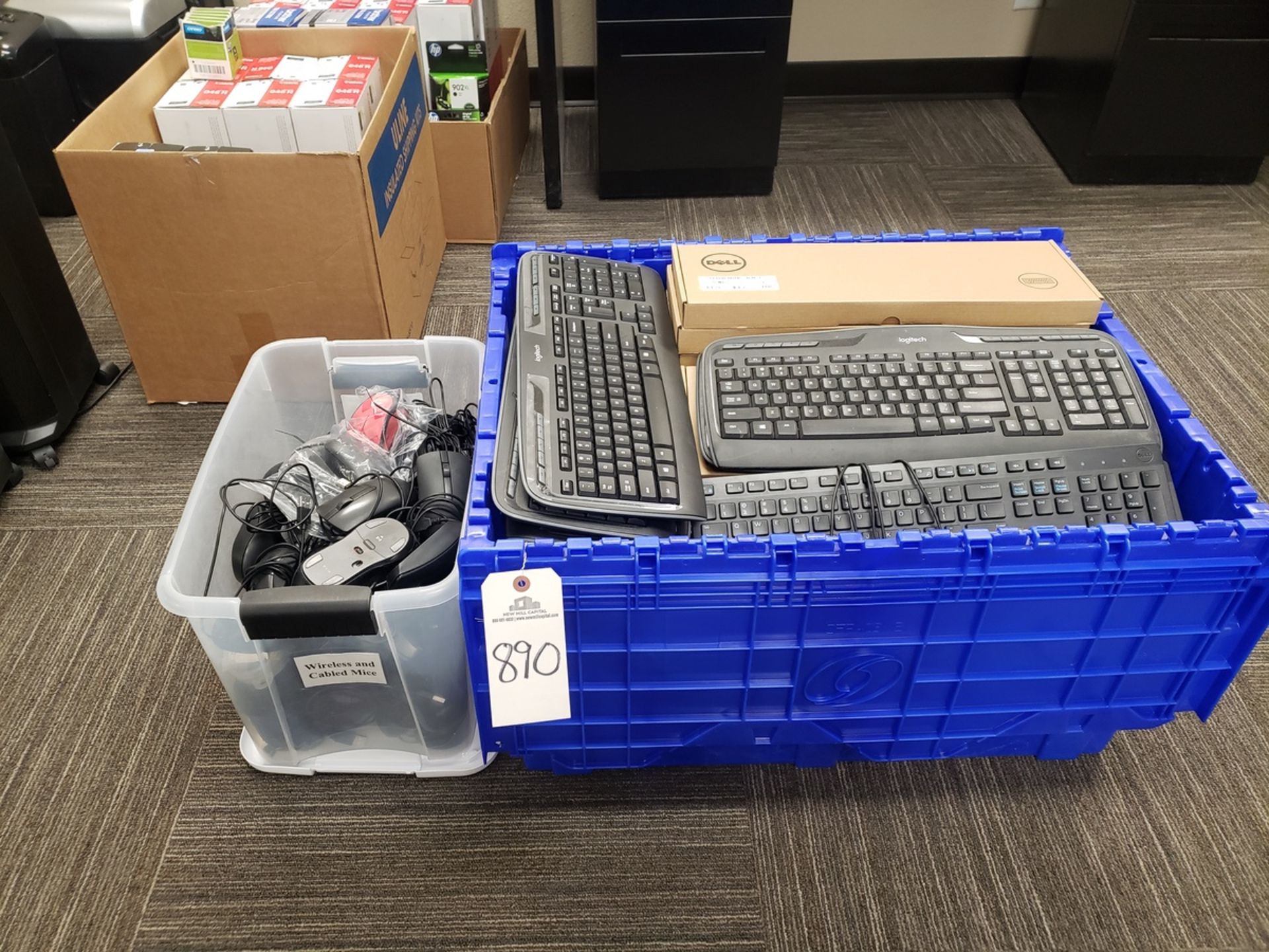 Lot of Computer Keyboards and Mice | Rig Fee $125