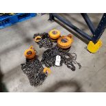 Lot of (3) Chain Hoists | Rig Fee $50