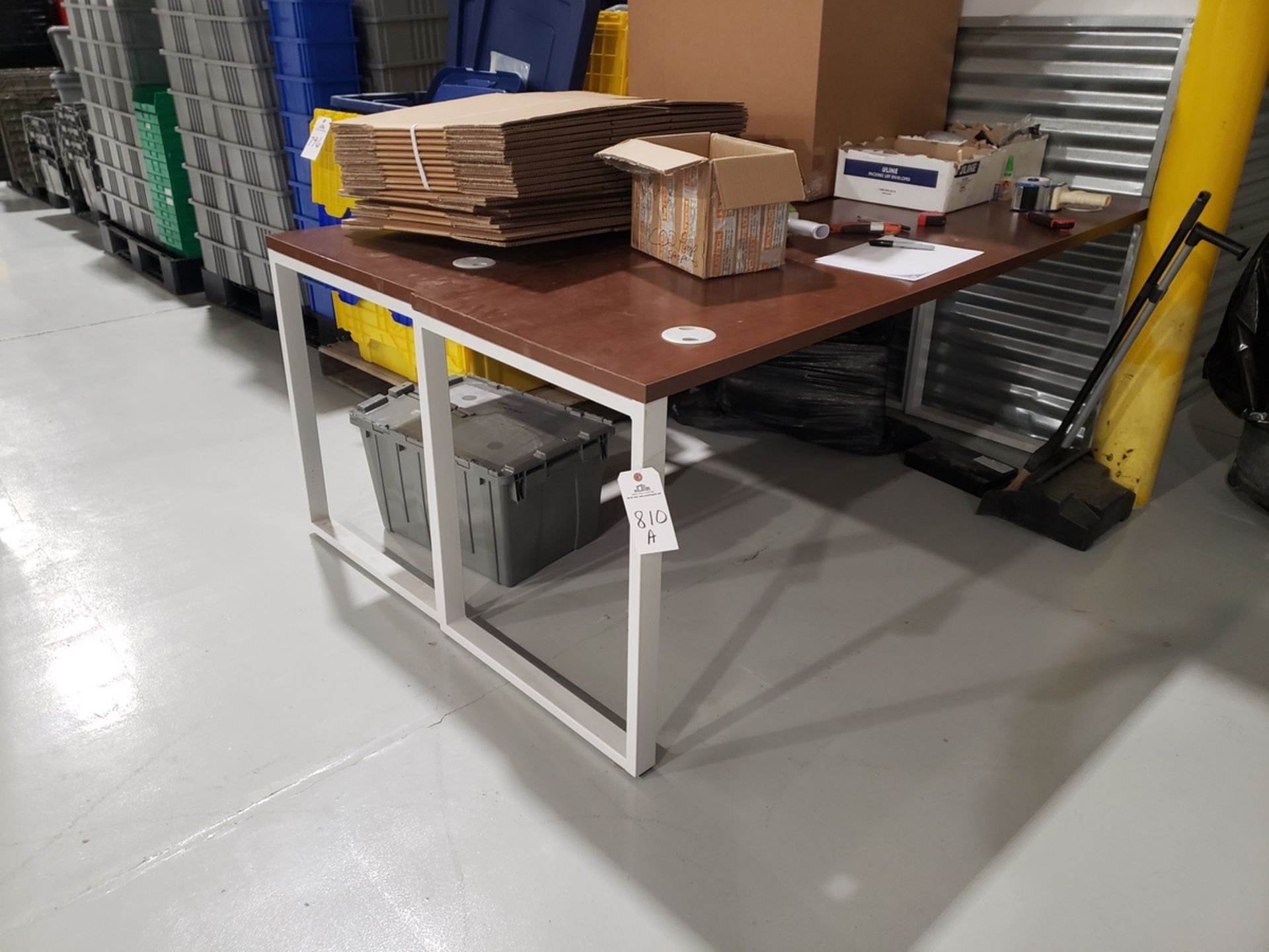 Lot of (2) Work Benches | Rig Fee $75