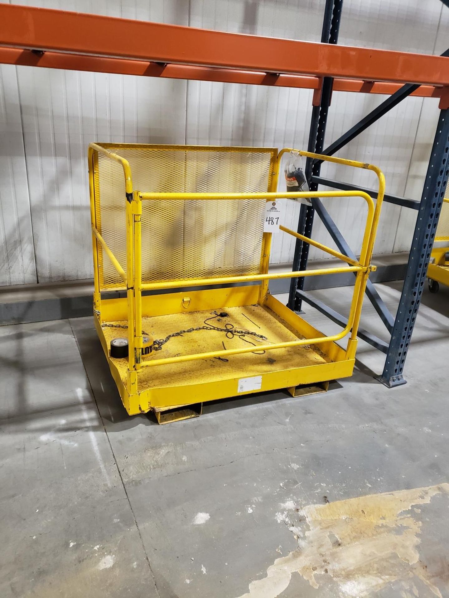 Forklift Safety Man Basket | Rig Fee $35