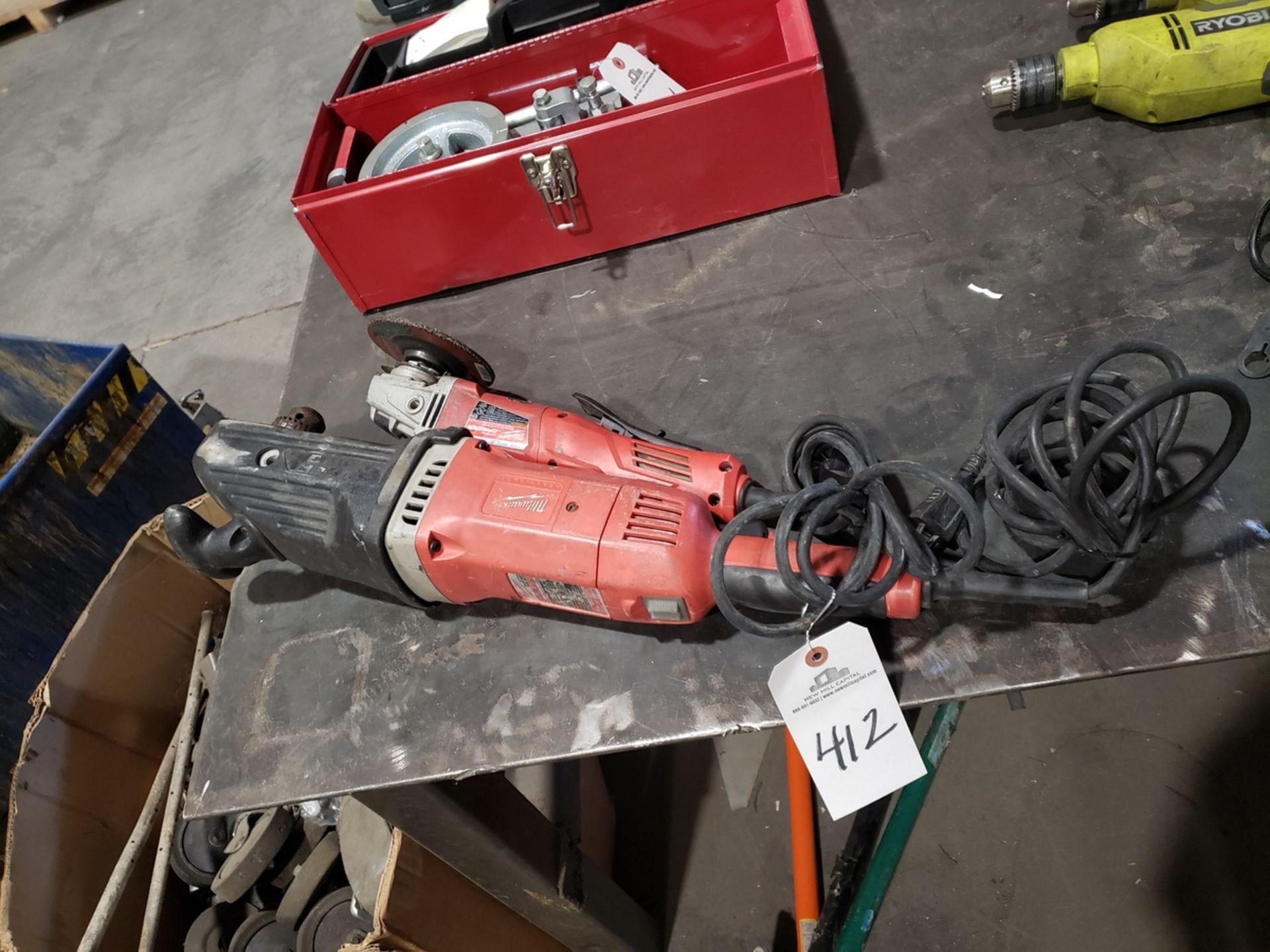 Lot of (2) Electric Hand Tools | Rig Fee $35