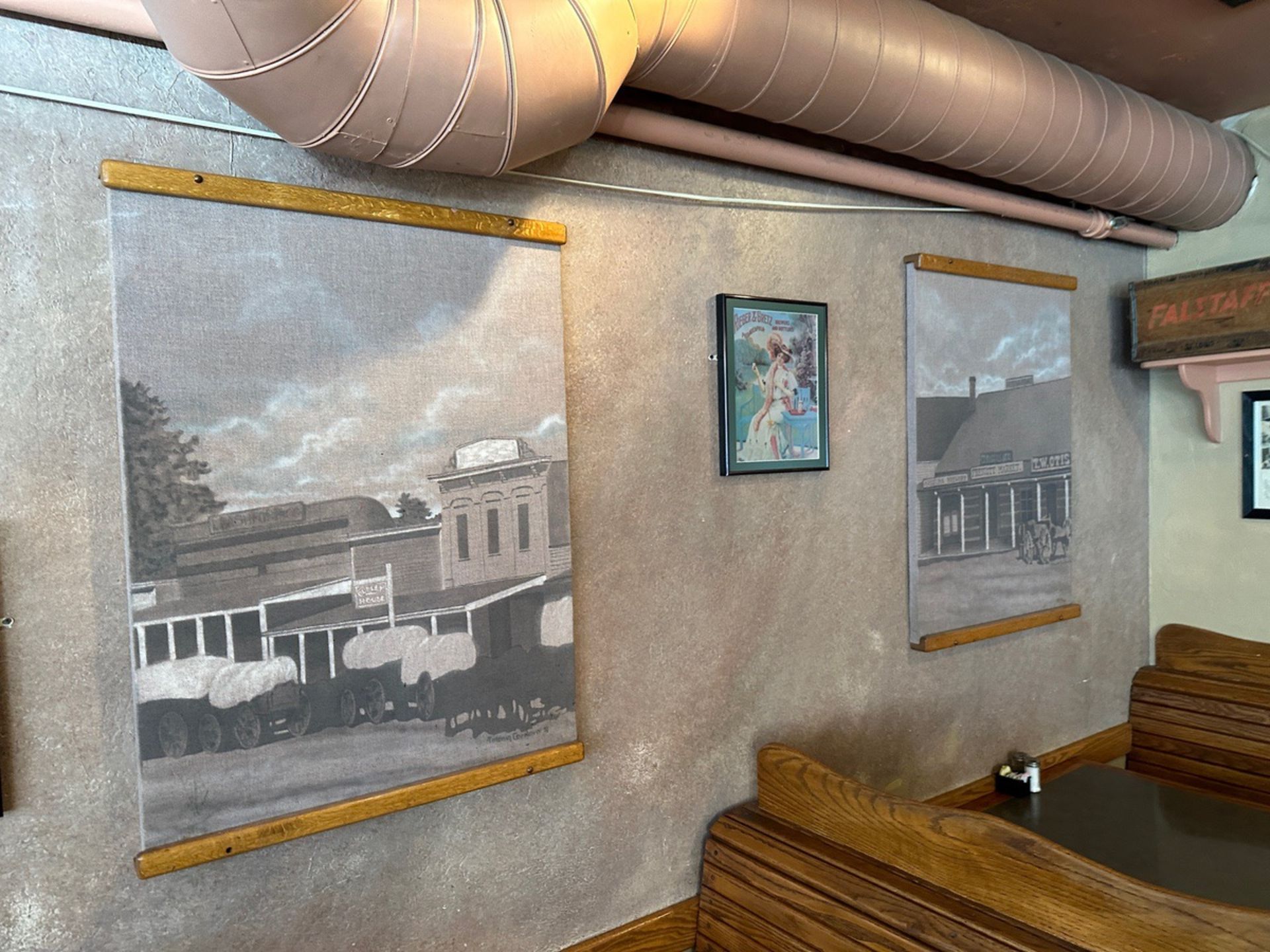 Lot of Brewpub Artwork, Statues, Signs, Beer Tins, Etc. - Subj to Bulk | Rig Fee $100 - Image 5 of 11