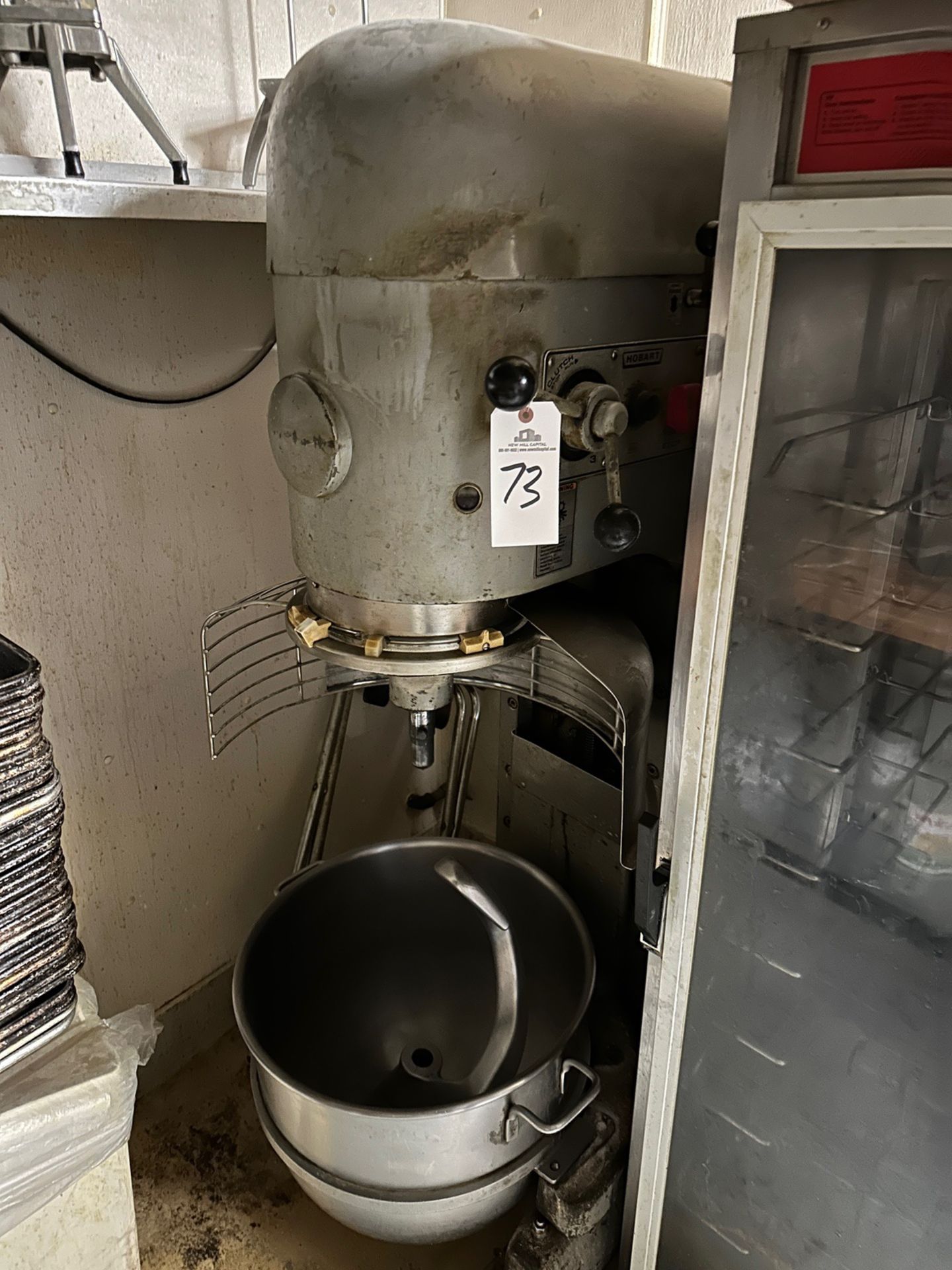 Hobart 80 - Quart Floor Mounted Mixer, Model M 802 - Subj to Bulk | Rig Fee $350