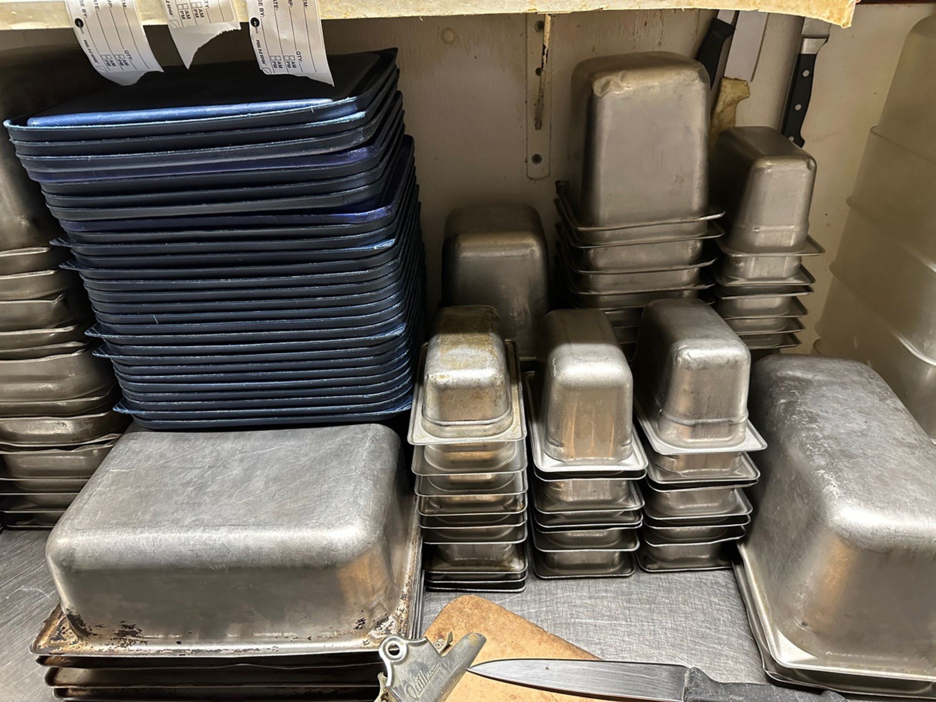 Lot of Stainless Steel Table (30" x 8') with Contents (Excluding Glob - Subj to Bulk | Rig Fee $100 - Image 4 of 4