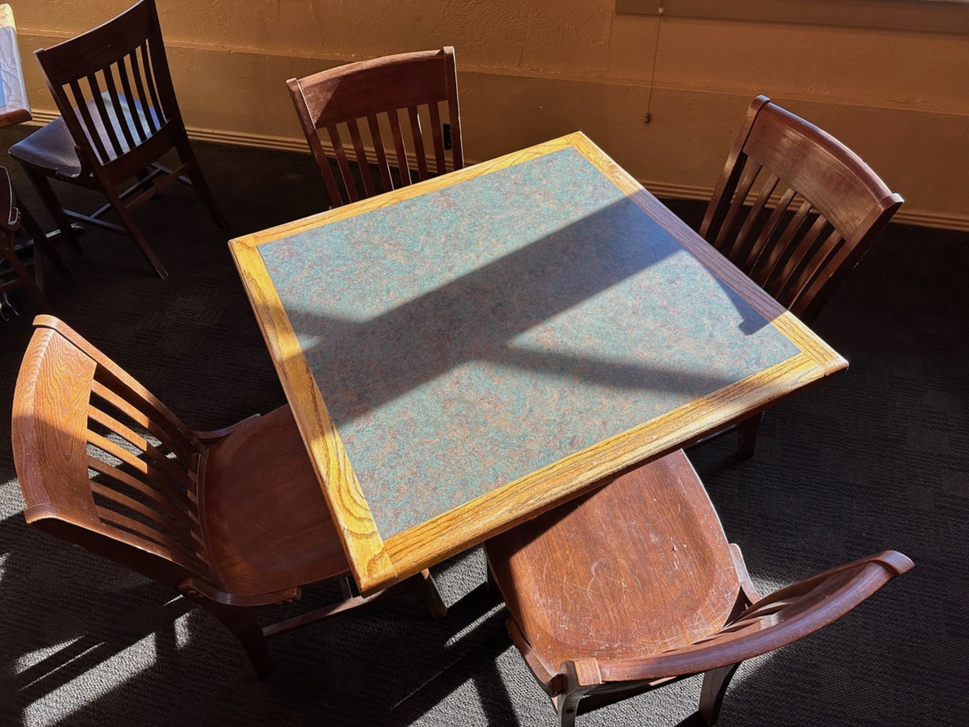 Lot of (13) 3' x 3' Lowtop Tables with (4) Chairs - Subj to Bulk | Rig Fee $75