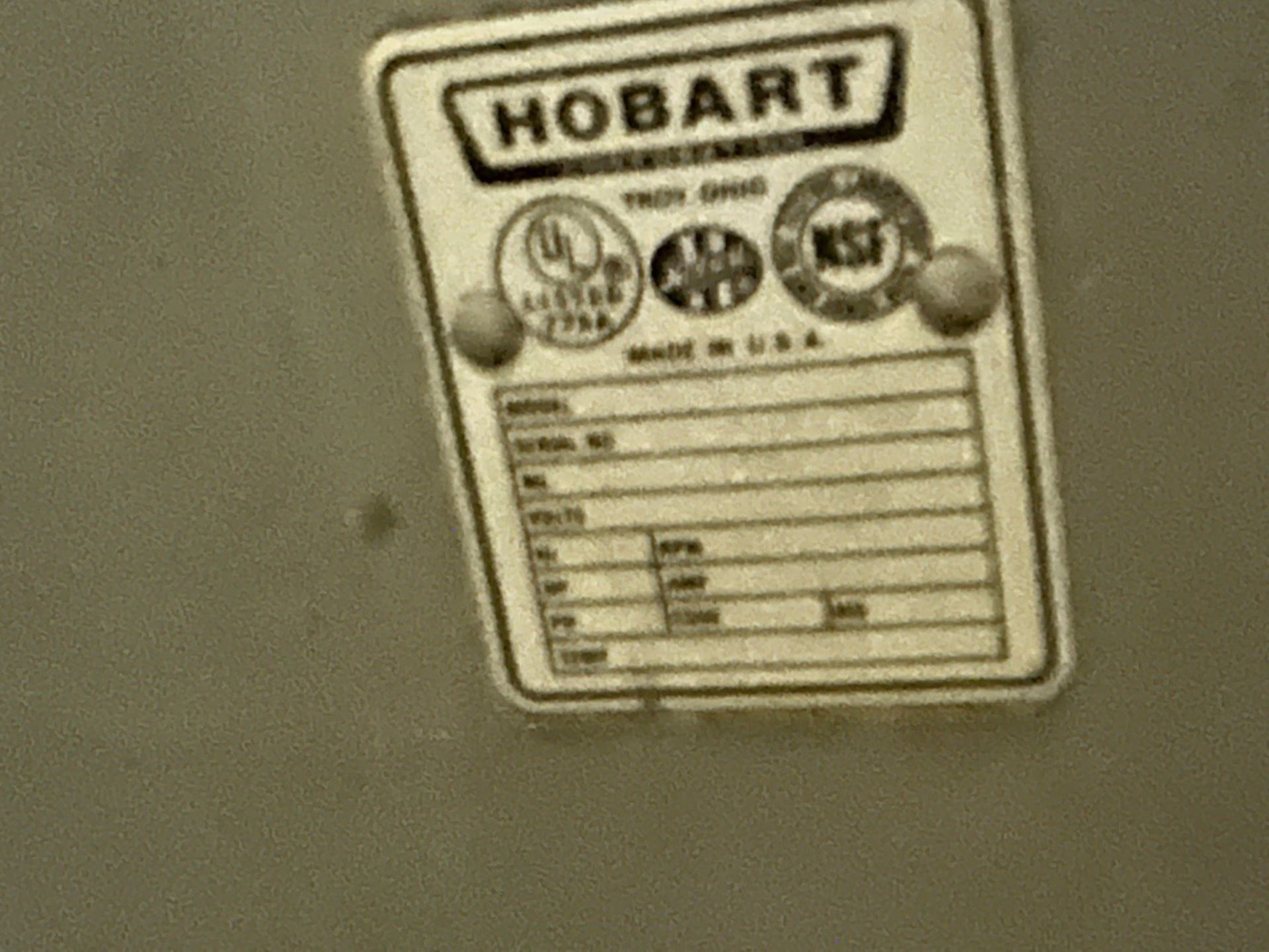 Hobart 80 - Quart Floor Mounted Mixer, Model M 802 - Subj to Bulk | Rig Fee $350 - Image 3 of 4