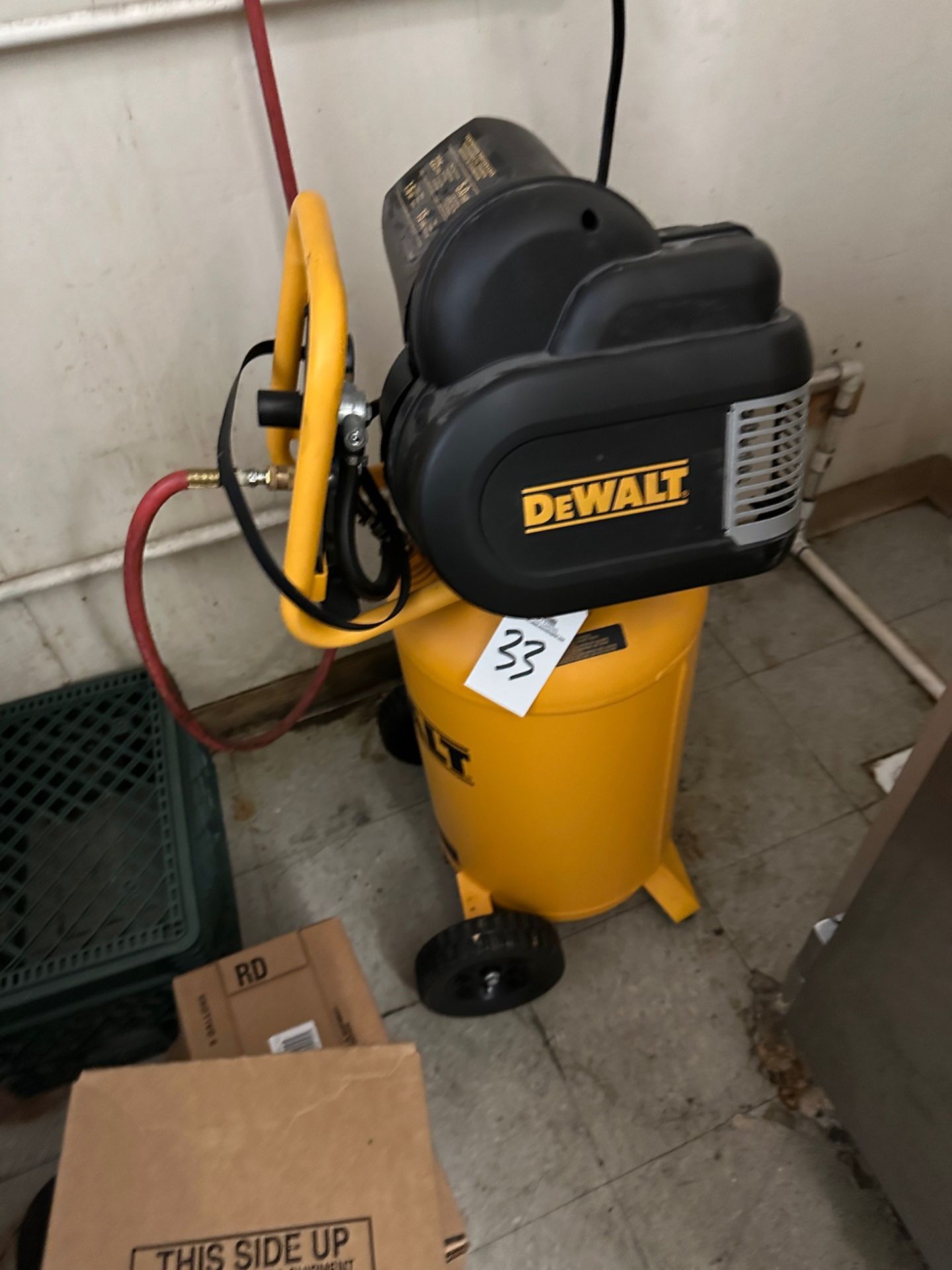 DeWalt 15 Gallon Air Compressor - Subj to Bulk | Rig Fee $35