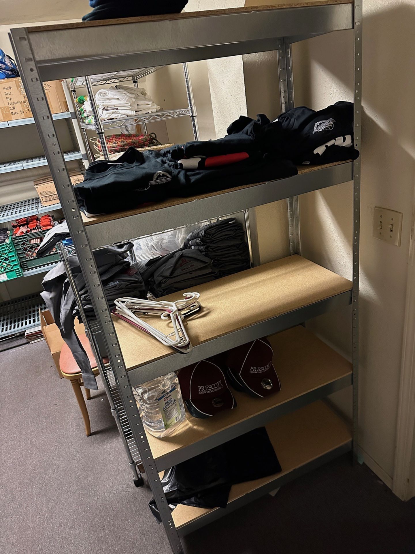 Lot of Contents of Merchandise Room - Including Shelving, Glassware, - Subj to Bulk | Rig Fee $125 - Image 8 of 8