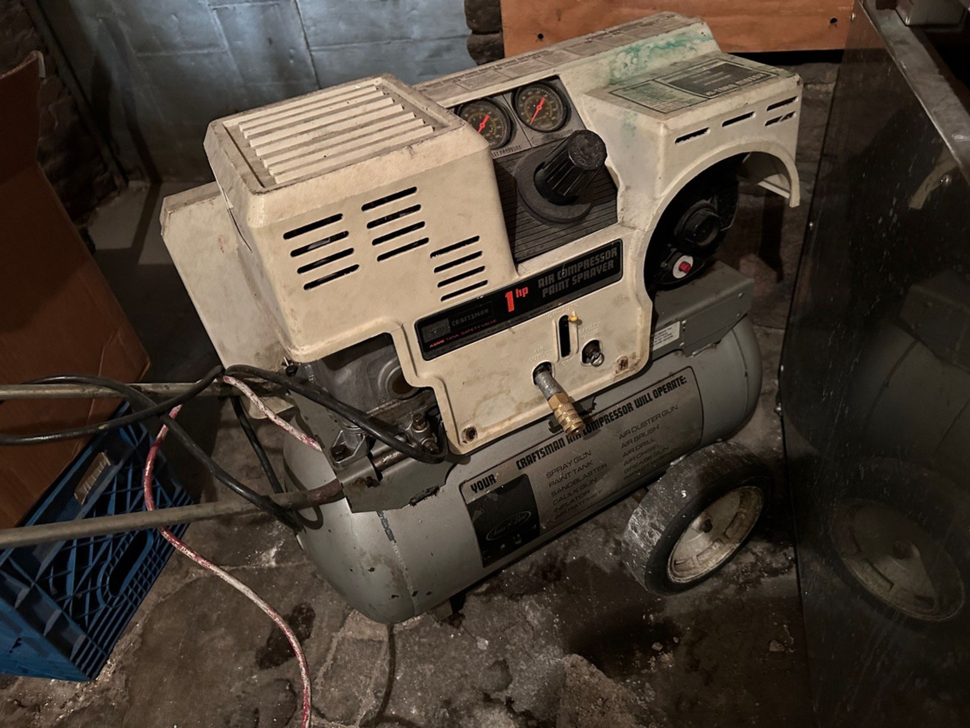 Craftsman 1 HP Air Compressor - Subj to Bulk | Rig Fee $50 - Image 3 of 3