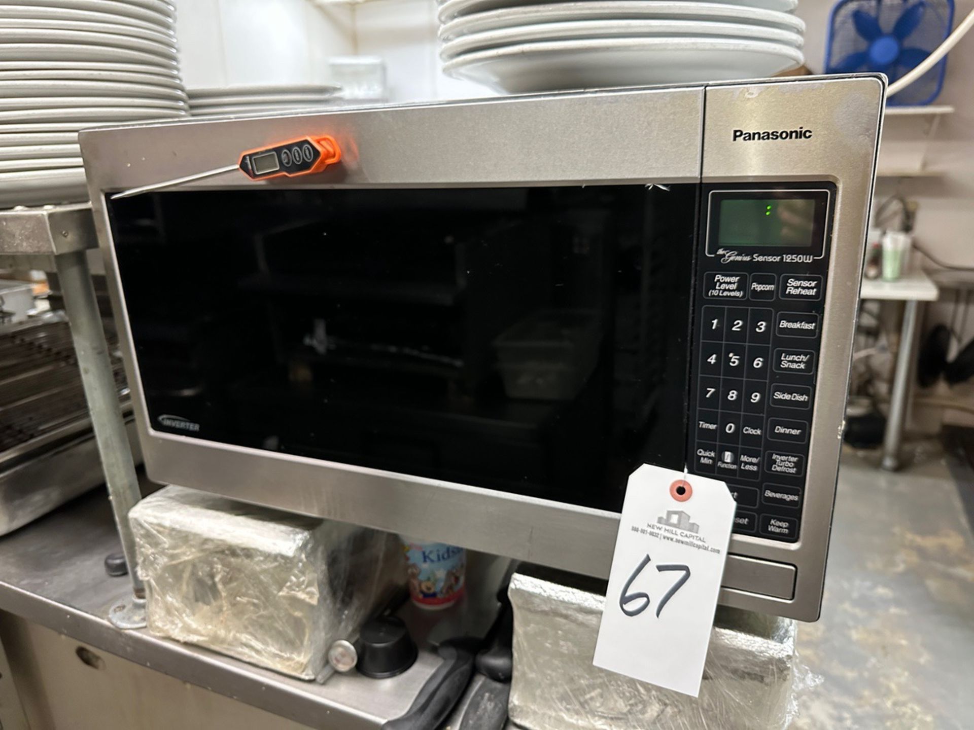 Panasonic 1250 Watt Microwave - Subj to Bulk | Rig Fee $35