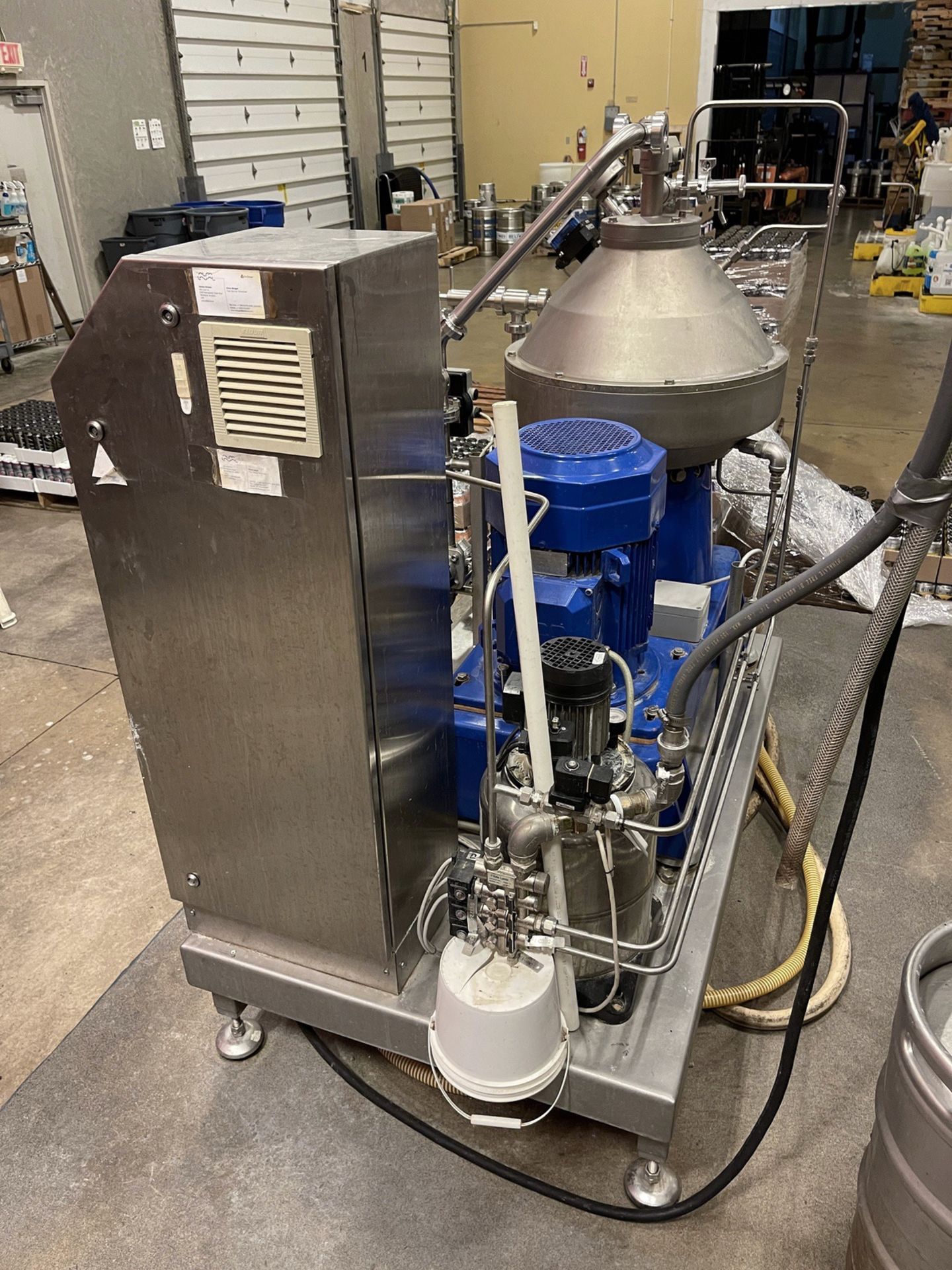 Alfa Laval Brew 80 - Multi-purpose Centrifuge skid for green beer, pre-clarification | Rig Fee $1200 - Image 4 of 5