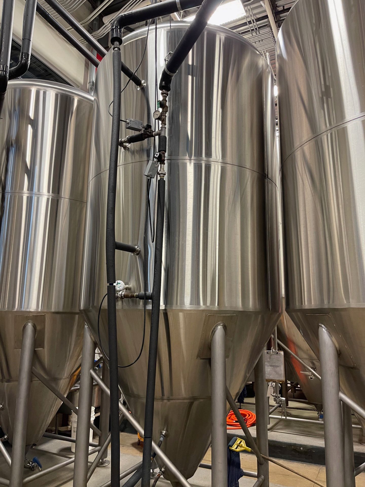 DME 60 BBL Fermentation Tank - Cone Bottom, Glycol Jacketed, Mandoor, Zwickel Valve, | Rig Fee $2100 - Image 2 of 2