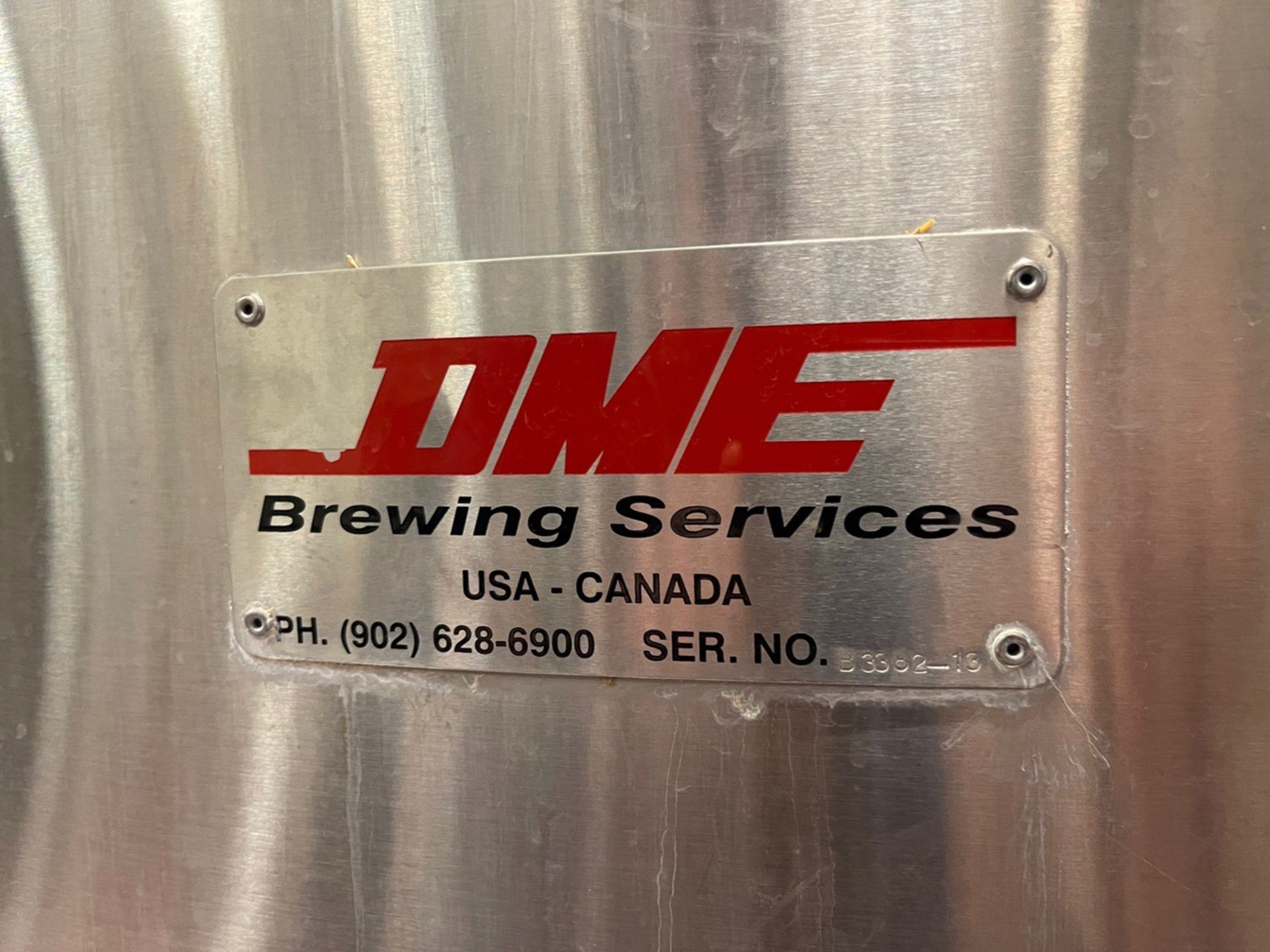 DME 30 BBL 4 Vessel Brewhouse with Jacketed Mash Mixer, Lauter Tun, Jacketed Steam | Rig Fee $12000 - Image 8 of 32