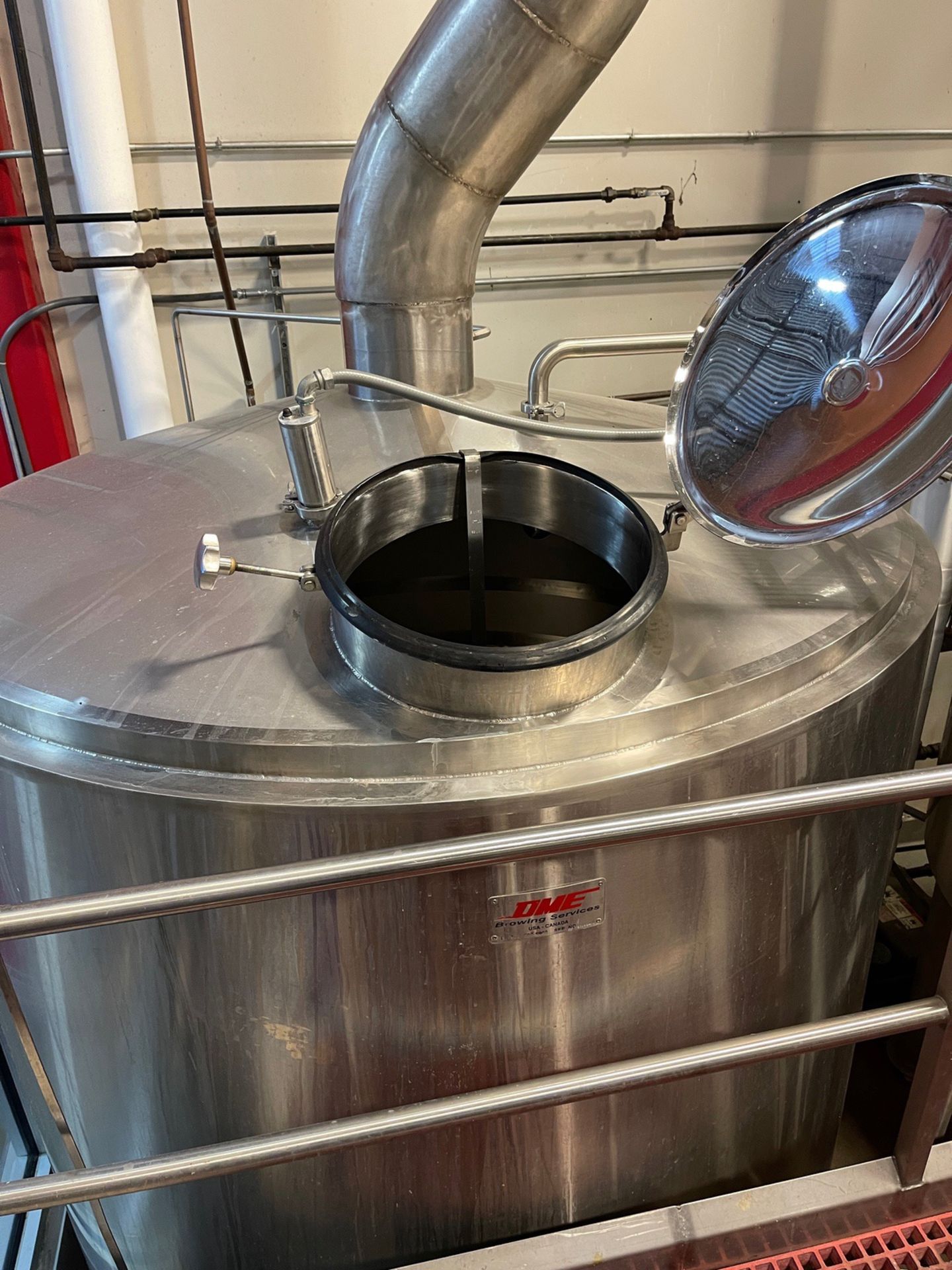 DME 30 BBL 4 Vessel Brewhouse with Jacketed Mash Mixer, Lauter Tun, Jacketed Steam | Rig Fee $12000 - Image 9 of 32