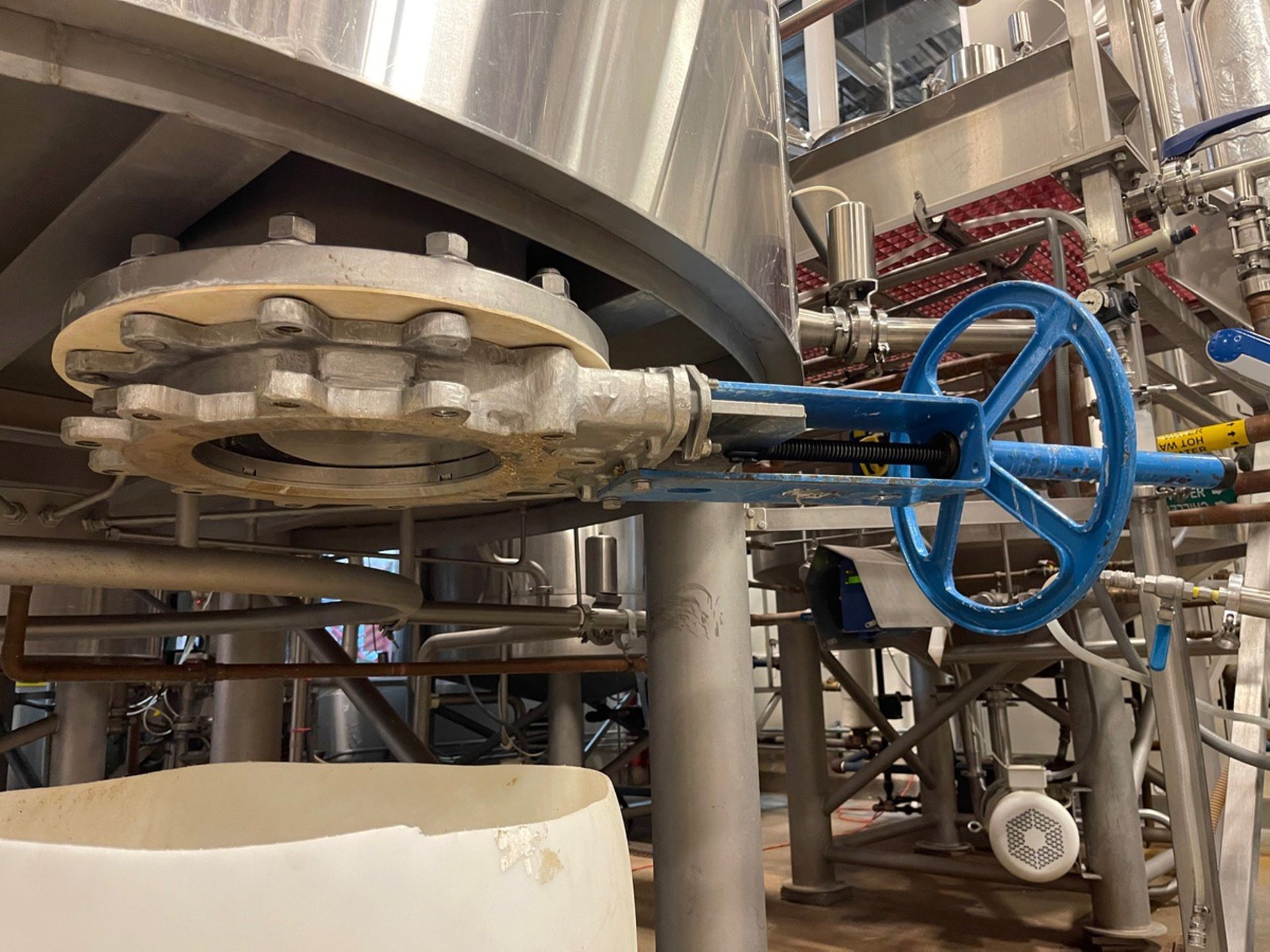 DME 30 BBL 4 Vessel Brewhouse with Jacketed Mash Mixer, Lauter Tun, Jacketed Steam | Rig Fee $12000 - Image 22 of 32