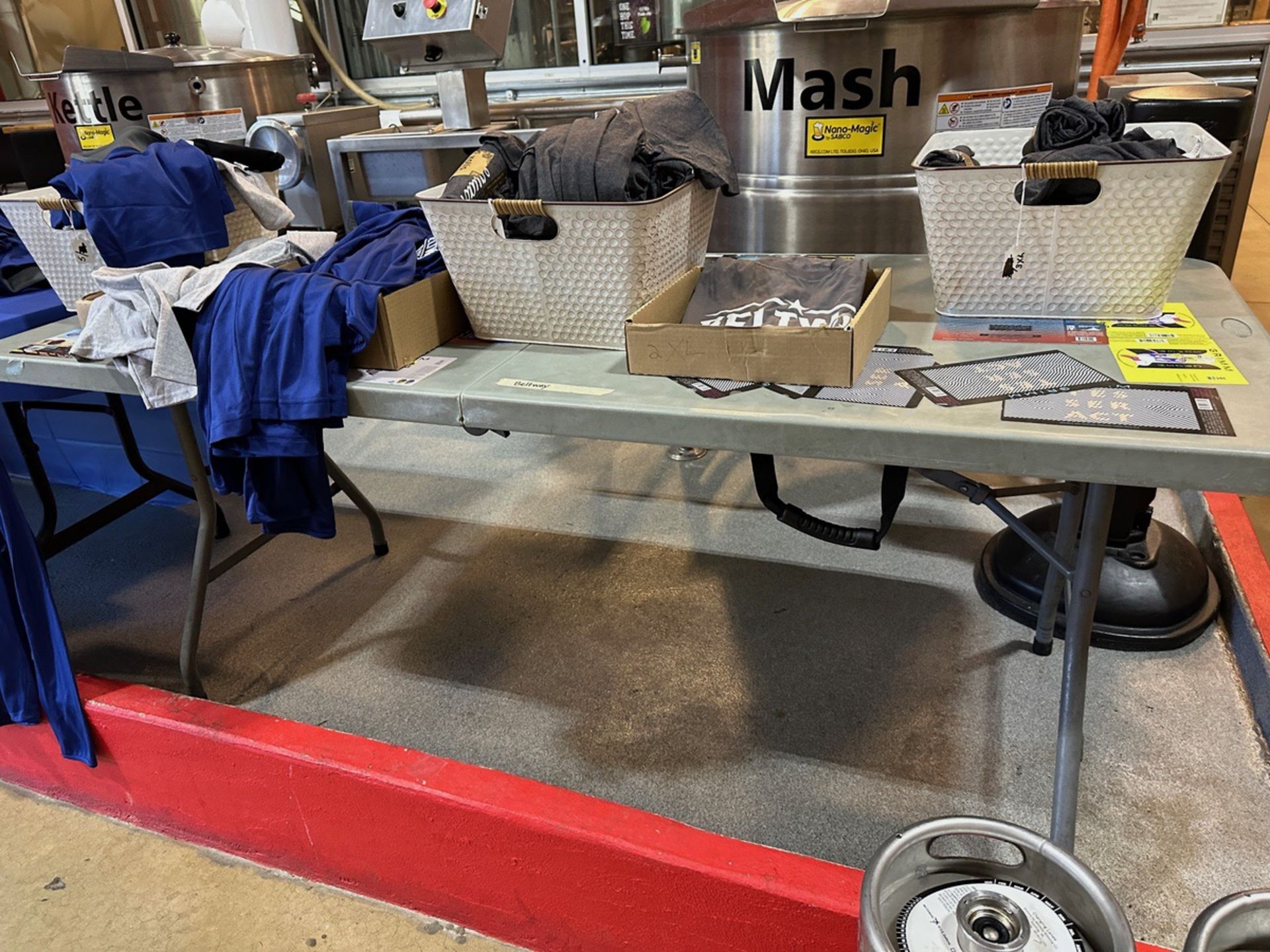 Lot of (4) 6' Folding Tables | Rig Fee $No Charge - Image 2 of 3