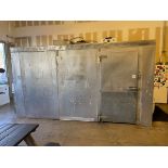 Hussman Cold Box with 2 Tap Systems, Approx. 10' x 14' x 92" O.H. Outer Dimensions | Rig Fee $2500