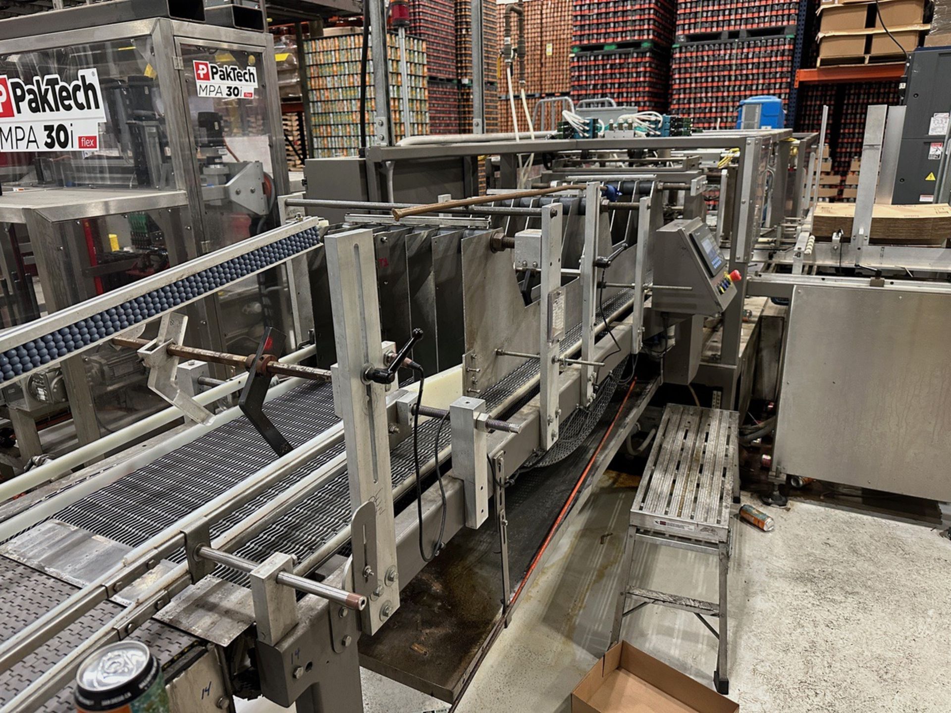 Kisters Kayat Wraparound Tray Packer with Nordson Blue Hot Glue Sealer, Model PTF-28 | Rig Fee $3500 - Image 2 of 11