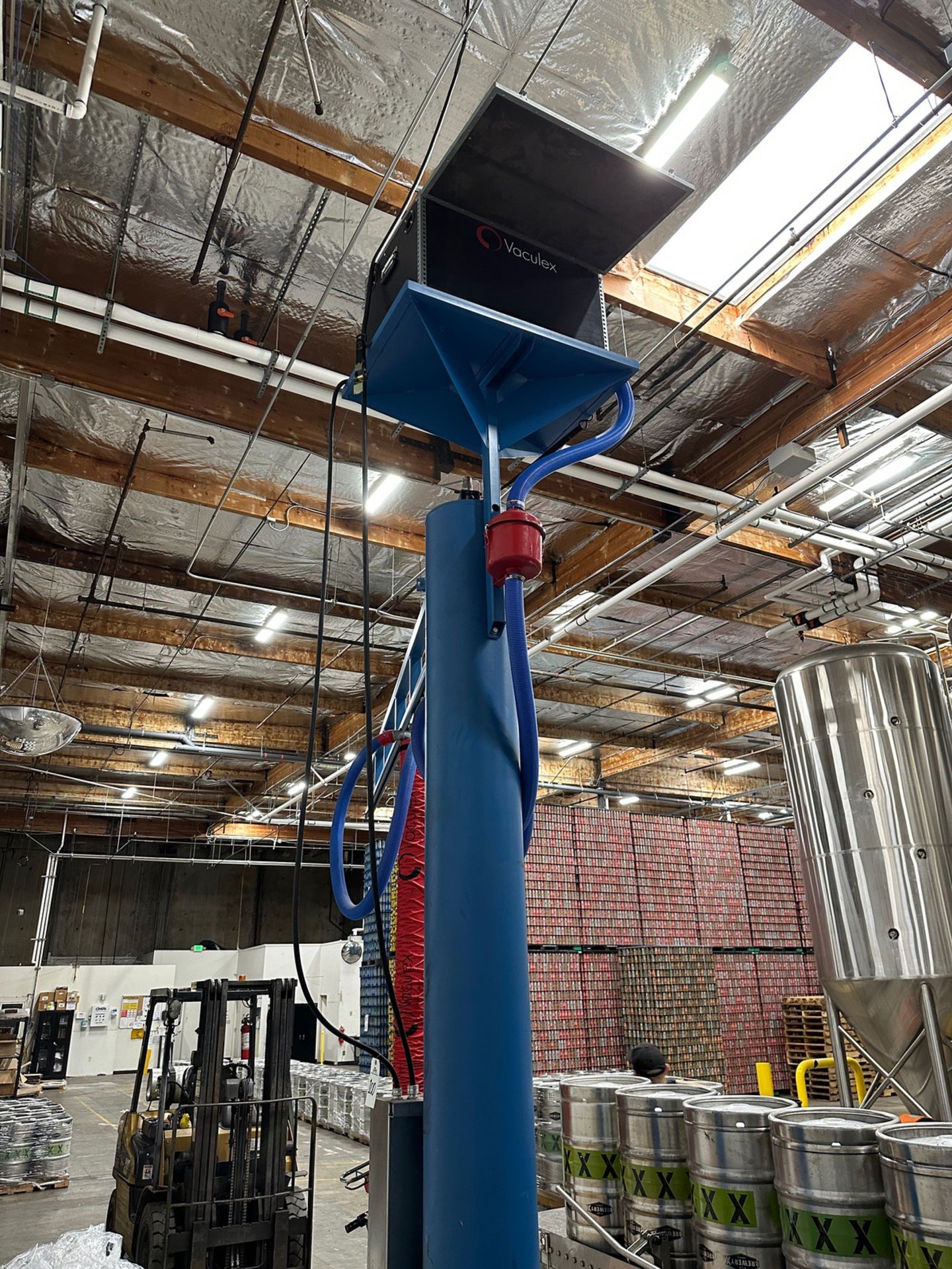 Vaculex Vacuum Powered Keg Lifting Attachment mounted on Gorbel 250 LB Capacity Jib | Rig Fee $650 - Image 2 of 4