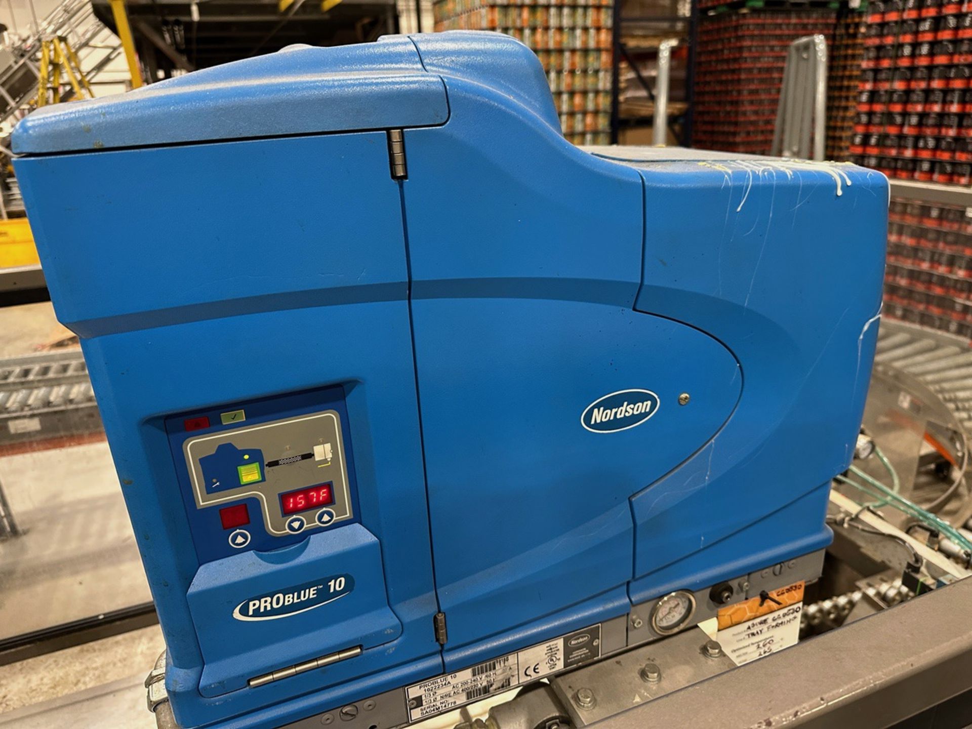 Kisters Kayat Wraparound Tray Packer with Nordson Blue Hot Glue Sealer, Model PTF-28 | Rig Fee $3500 - Image 11 of 11