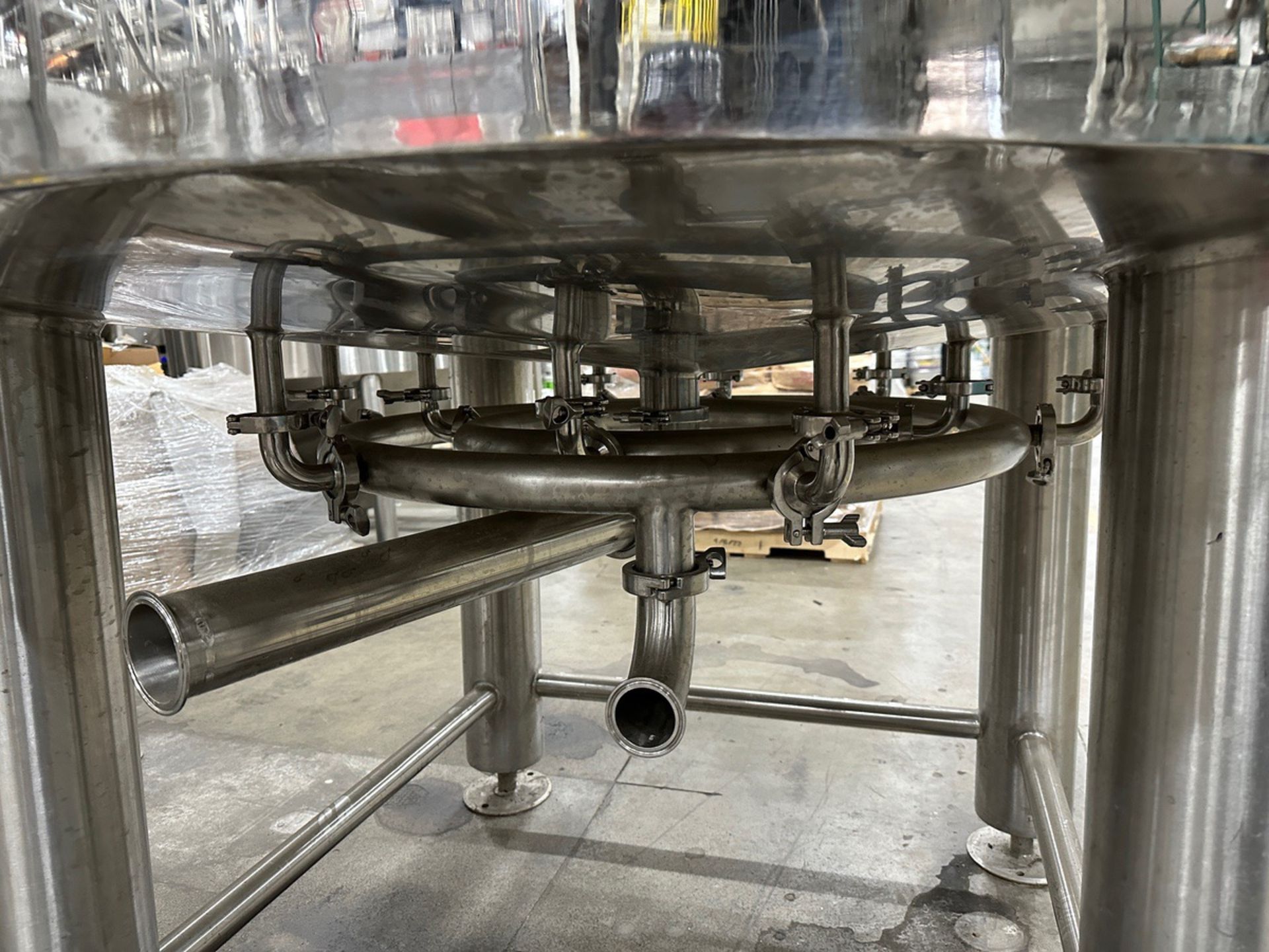 Stainless Steel Mash Mixer / Lauter Tun - Est. 7 BBLS (5'6" x 9') | Rig Fee $750 - Image 5 of 5