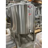 15 BBL Stainless Steel Fermentation Tank, Cone Bottom, Glycol Jacketed, Top Mandoor, | Rig Fee $750