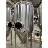15 BBL Stainless Steel Fermentation Tank, Cone Bottom, Glycol Jacketed, No Fittings | Rig Fee $750