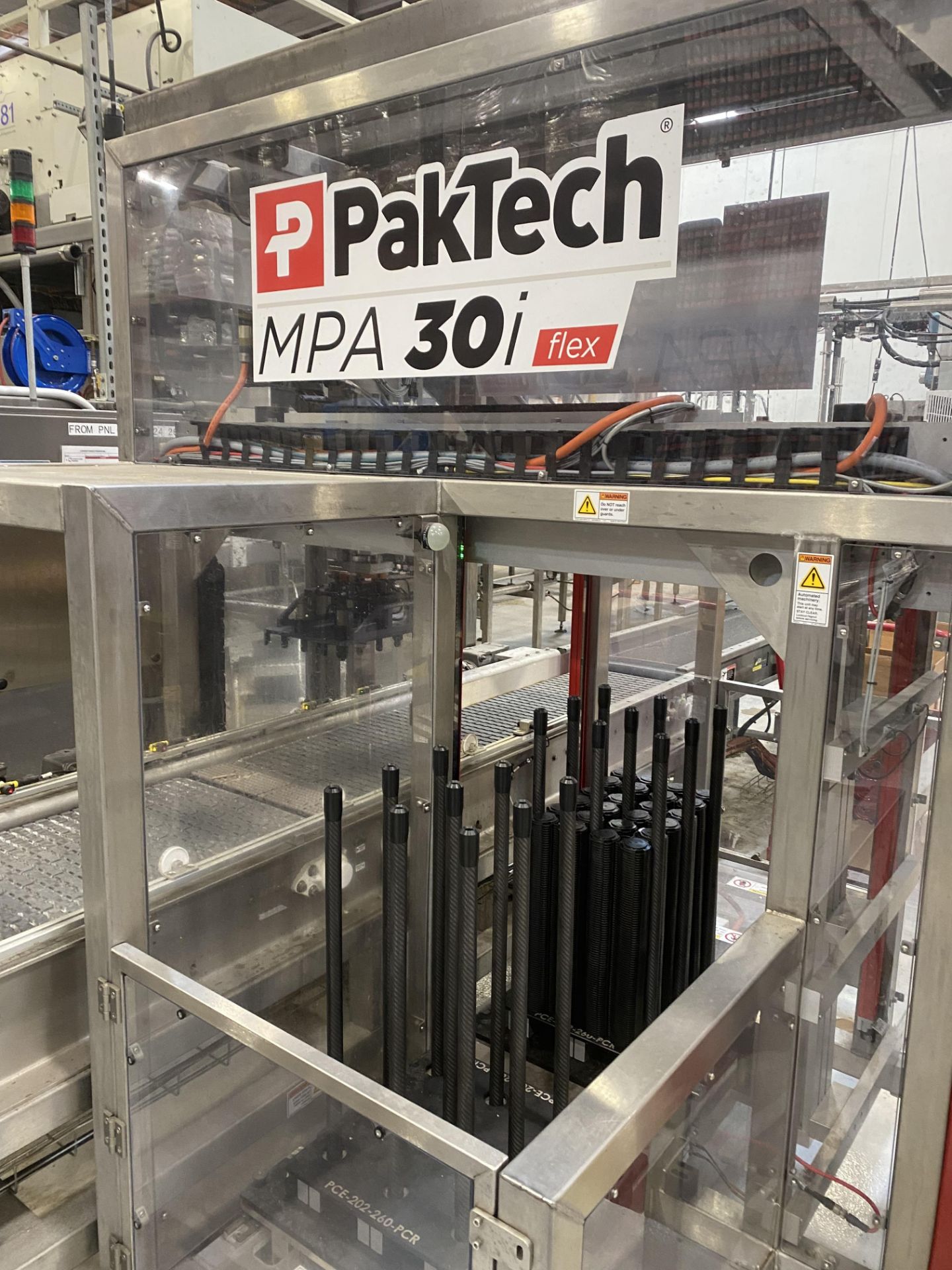 2021 PakTech MPA 30i flex Can Ring Applicator Machine, S/N MPA301-03-08 | Rig Fee $1900 - Image 11 of 11