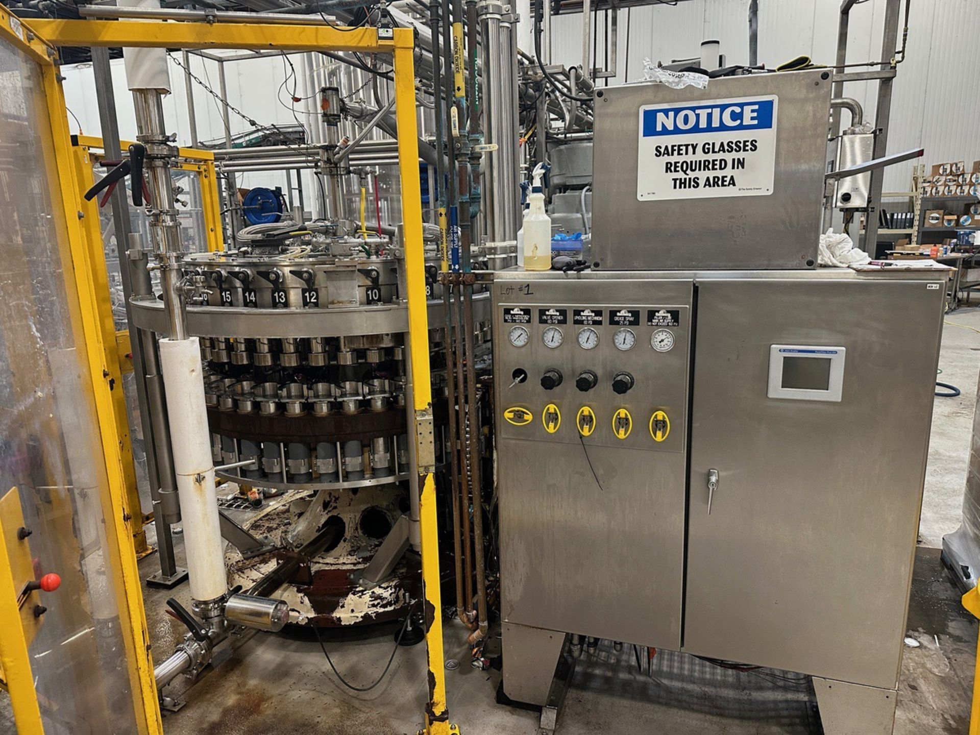 Bevcorp 40-Head FTCF Rotary Can Filler, 420 CPM with 12 oz Cans, S/N: - Subj to Bulk | Rig Fee $5000