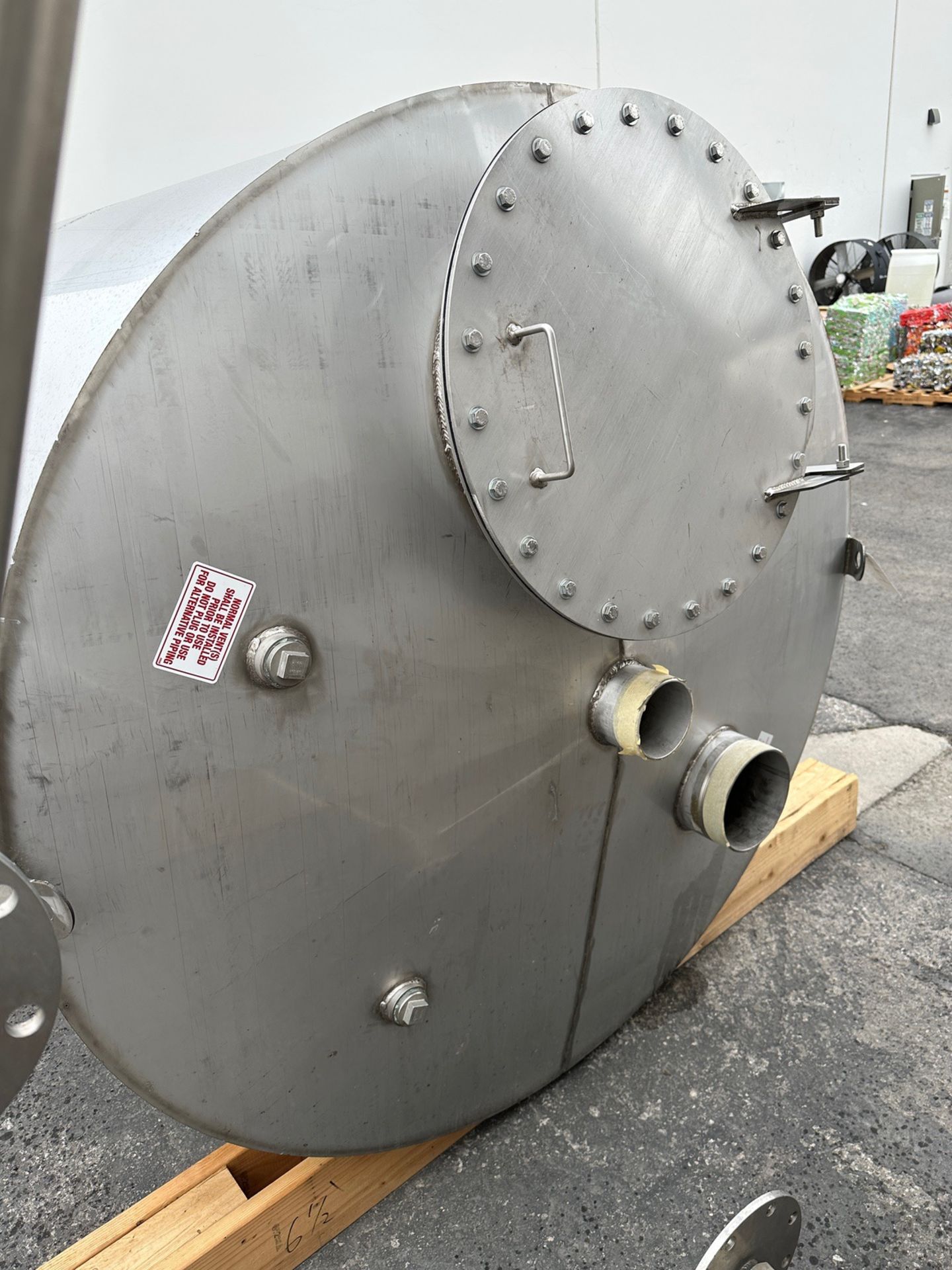 Meridian Stainless Steel Flammable Material Storage Tank, S/N 6763912, WPC Asset 405 | Rig Fee $1200 - Image 2 of 6