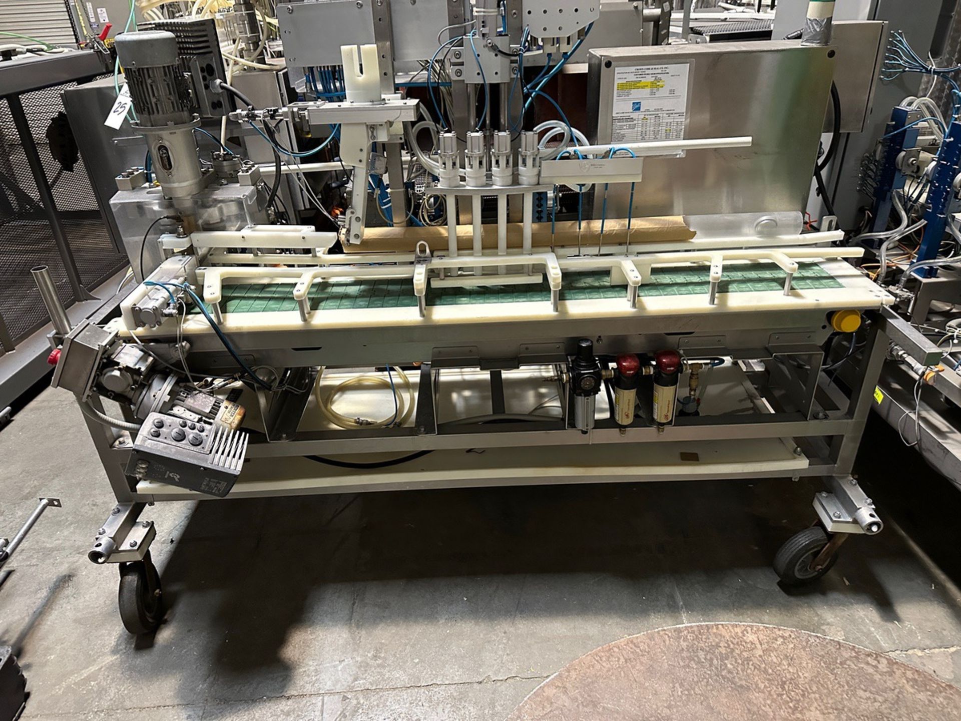 Wild Goose 4-Head Canning Line with 12oz Slim and Regular, 16oz Spiral Cages, Model | Rig Fee $750