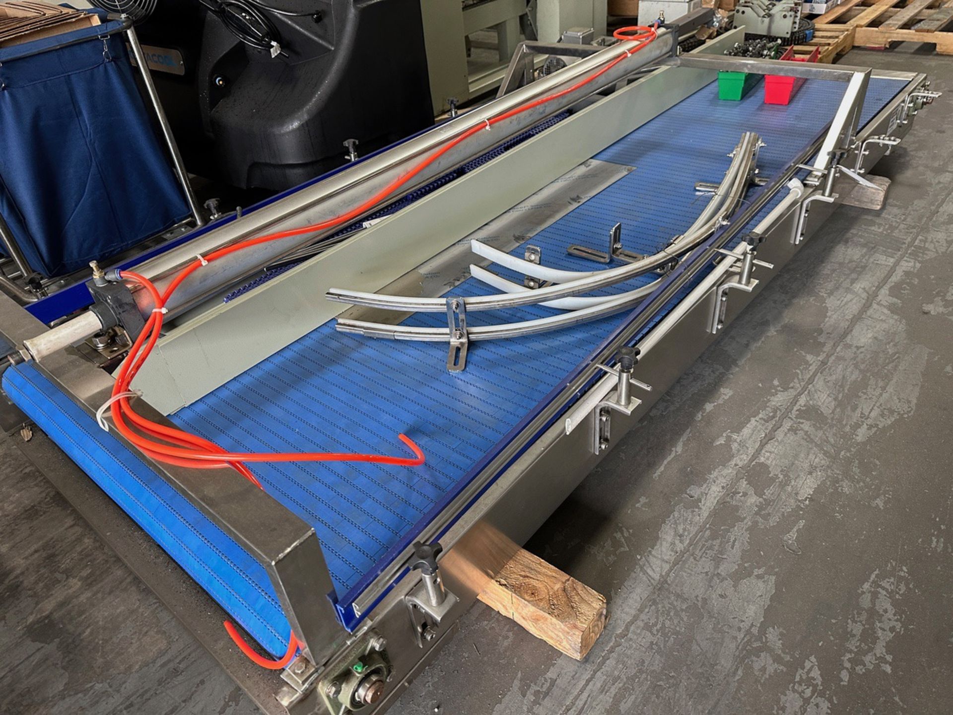 Blue Belt Conveyor Section - Approx 4' x 10' | Rig Fee $175 - Image 2 of 2