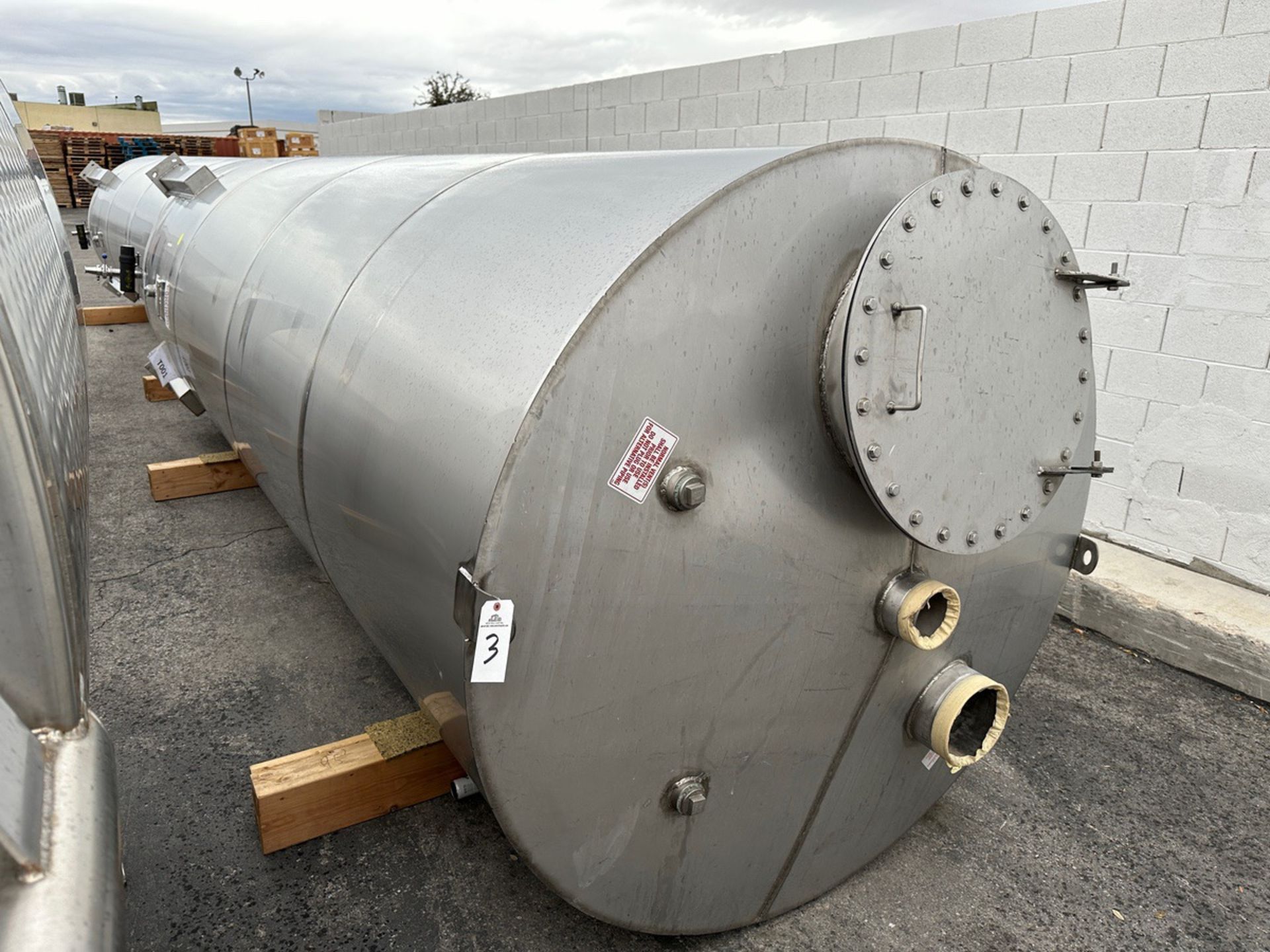 Meridian Stainless Steel Flammable Material Storage Tank, S/N 6763918, WPC Asset 405 | Rig Fee $1200