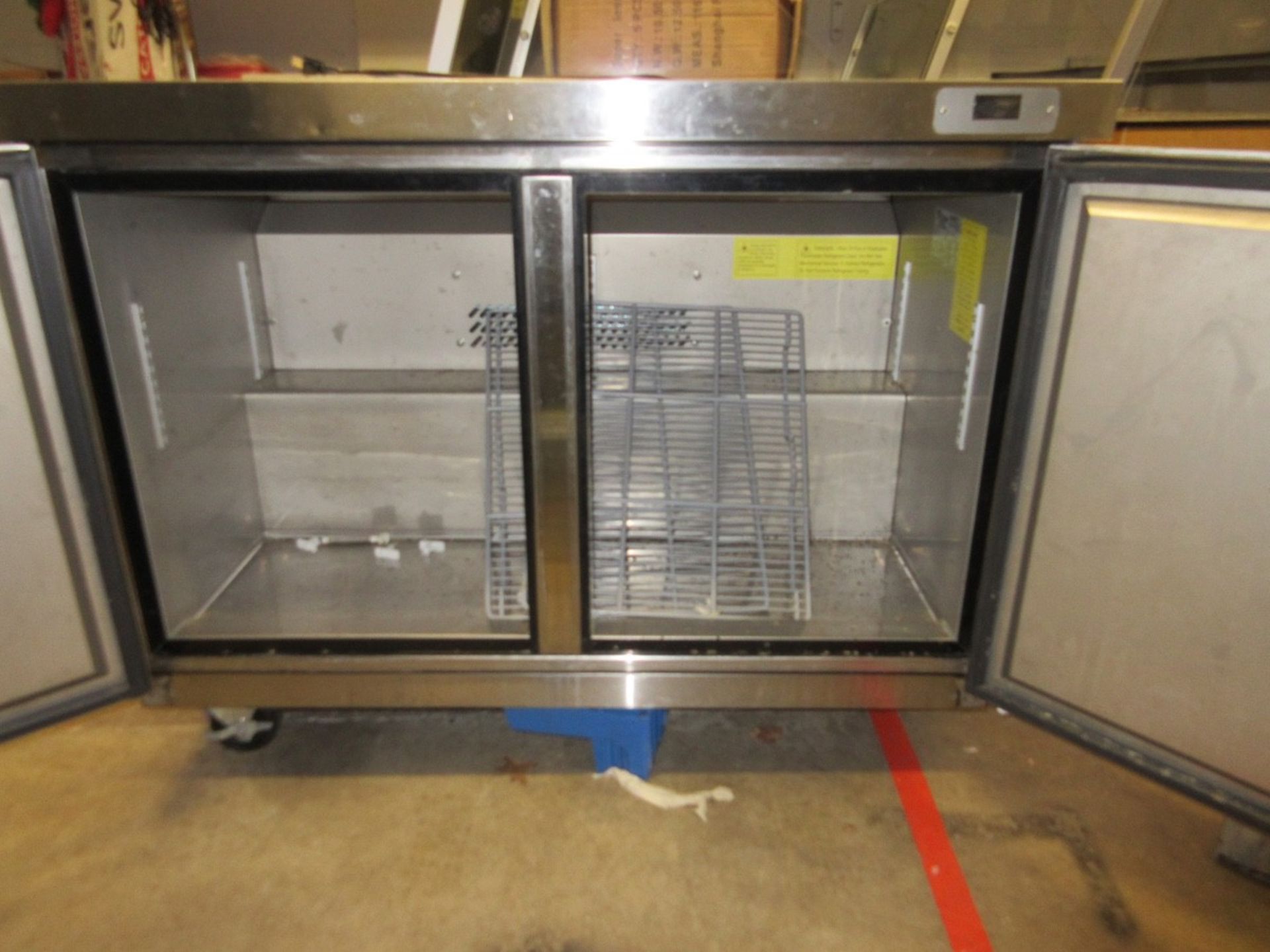 (1) Titan Xtuf48 2-Door Chest Refrigerator, S.S., Port. - Image 2 of 3