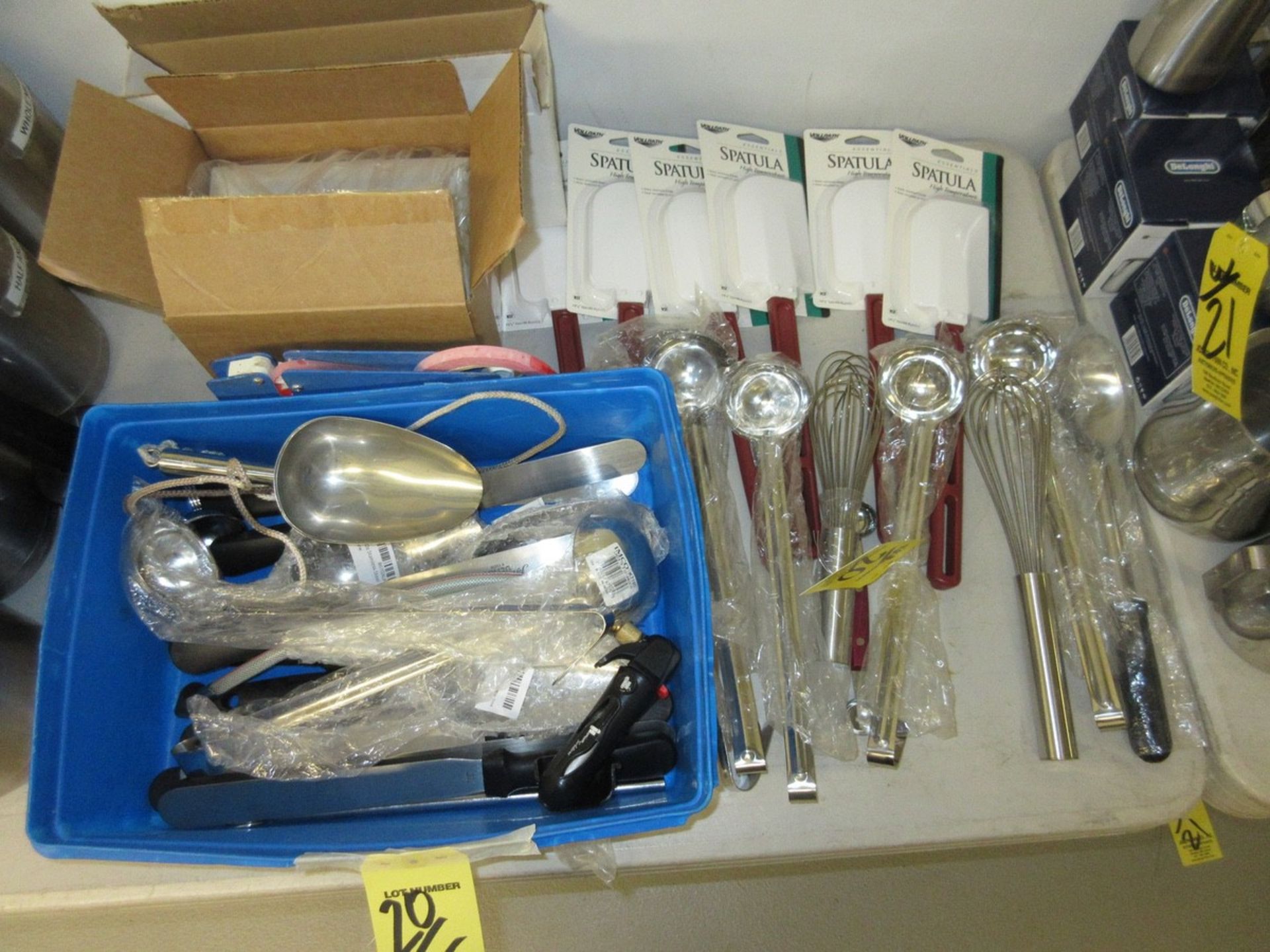 LOT Asst. Spatulas, Scoop, Whisks, Ladles - Image 2 of 2