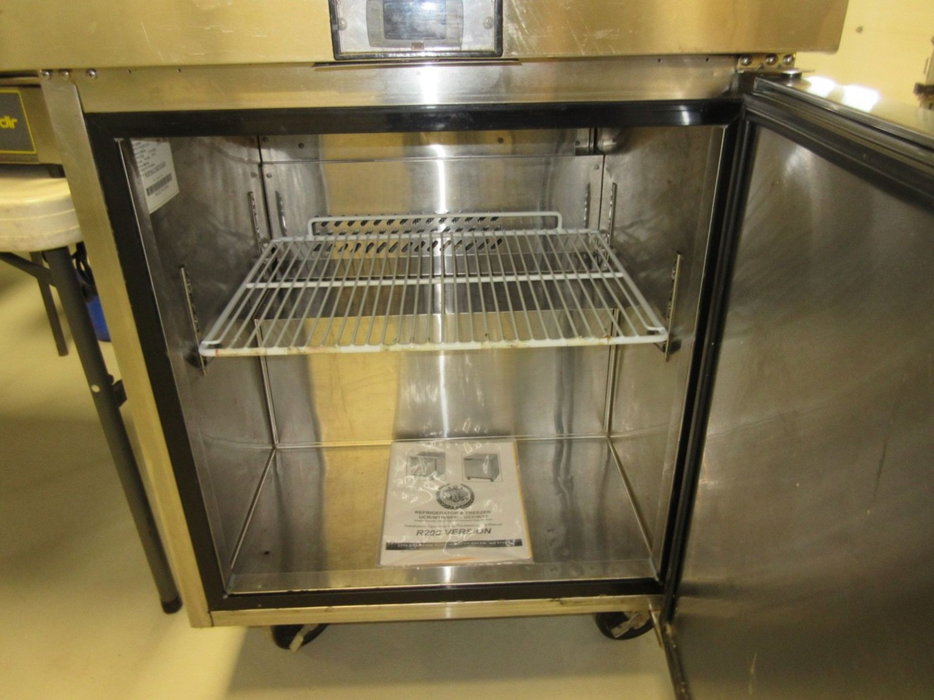 (1) Atosa MFG8401 Under Counter Refrigerator, S.S., Port. - Image 4 of 4