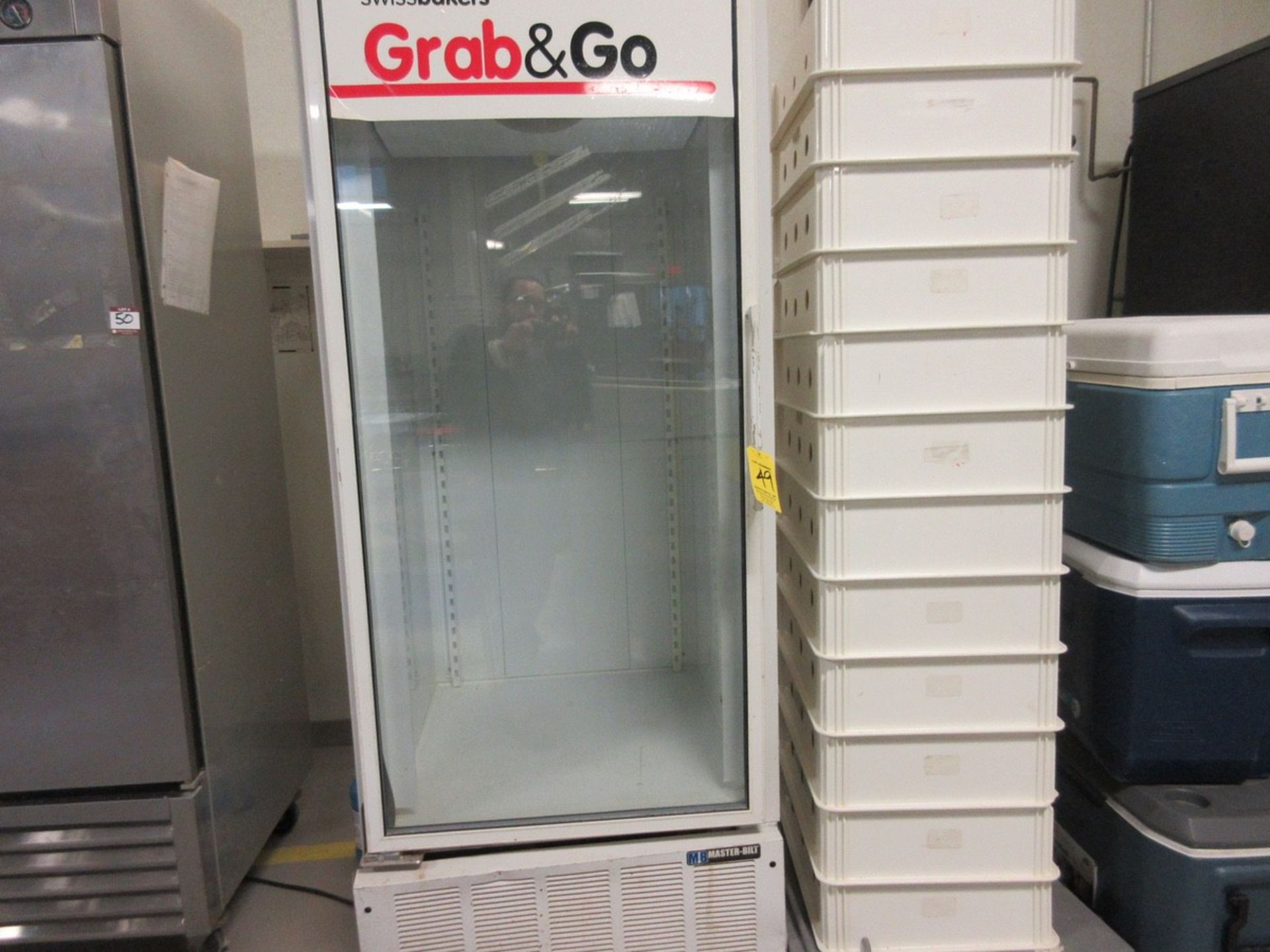 (1) Master-Bilt MBG-27 Glass Door Refrigerator - Image 4 of 4