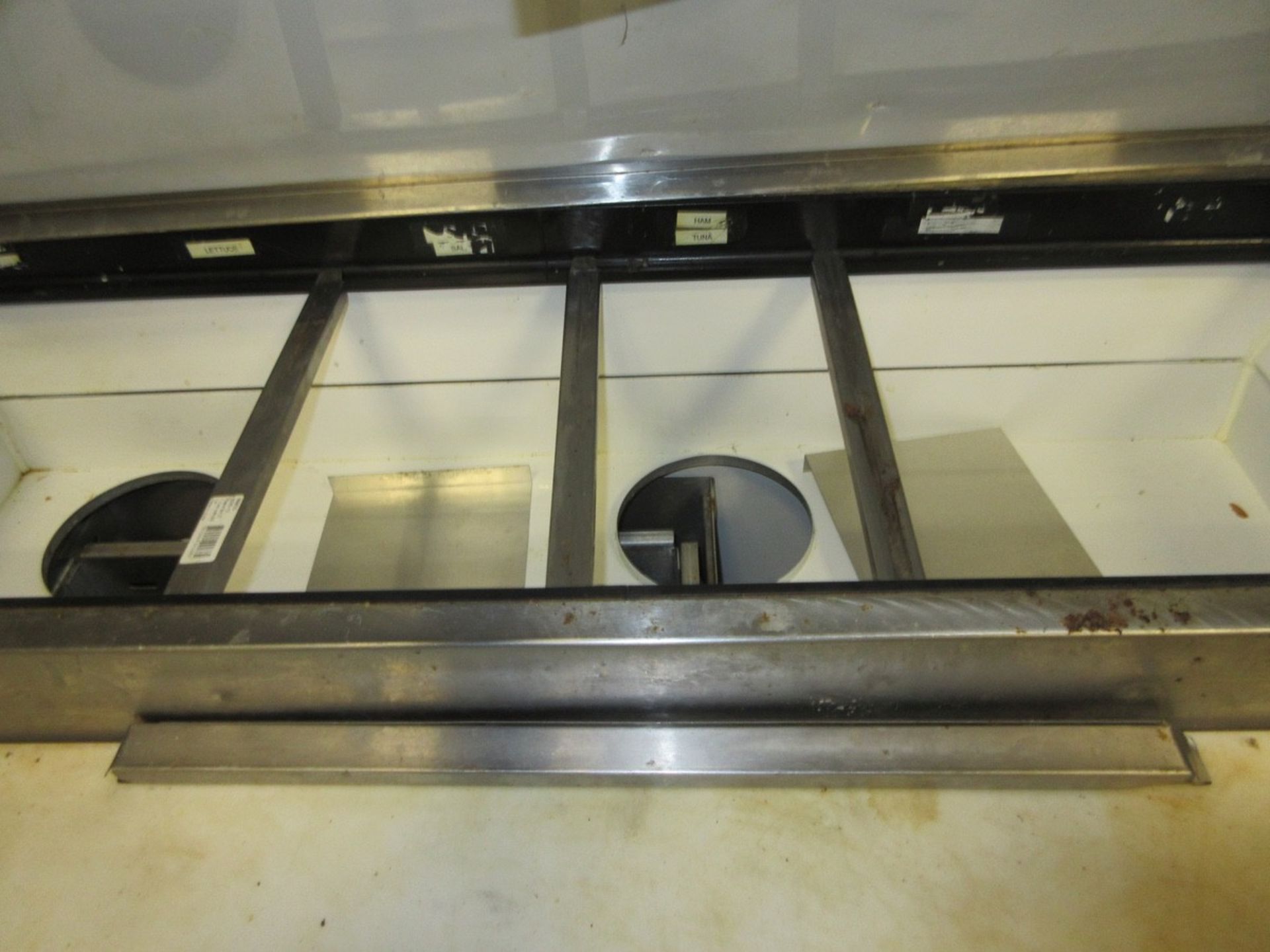 (1) True Sandwich Station, S.S. Port., w/ Cutting Board Counter (Fair Condition) - Image 2 of 3